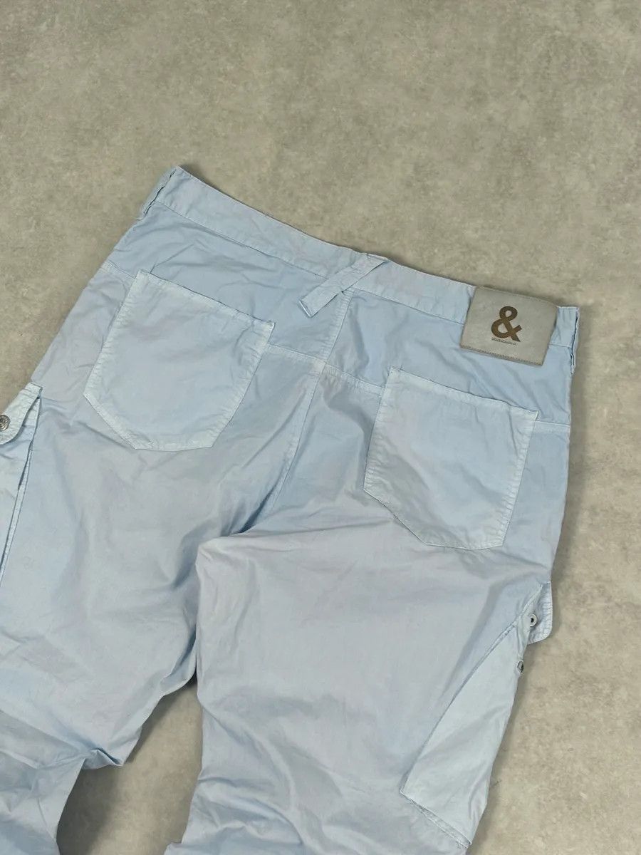 Dolce & Gabbana 2000s Dolce & Gabbana Light Blue Cargo Pants Size US 34 / EU 50 - 7 Thumbnail