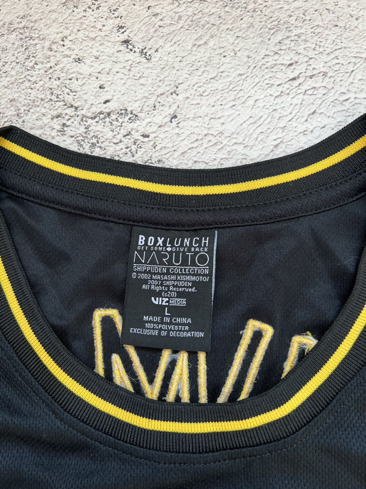 Anime × Japanese Brand Naruto Uzumaki Basketball Jersey Tank Top Size US L / EU 52-54 / 3 - 4 Thumbnail