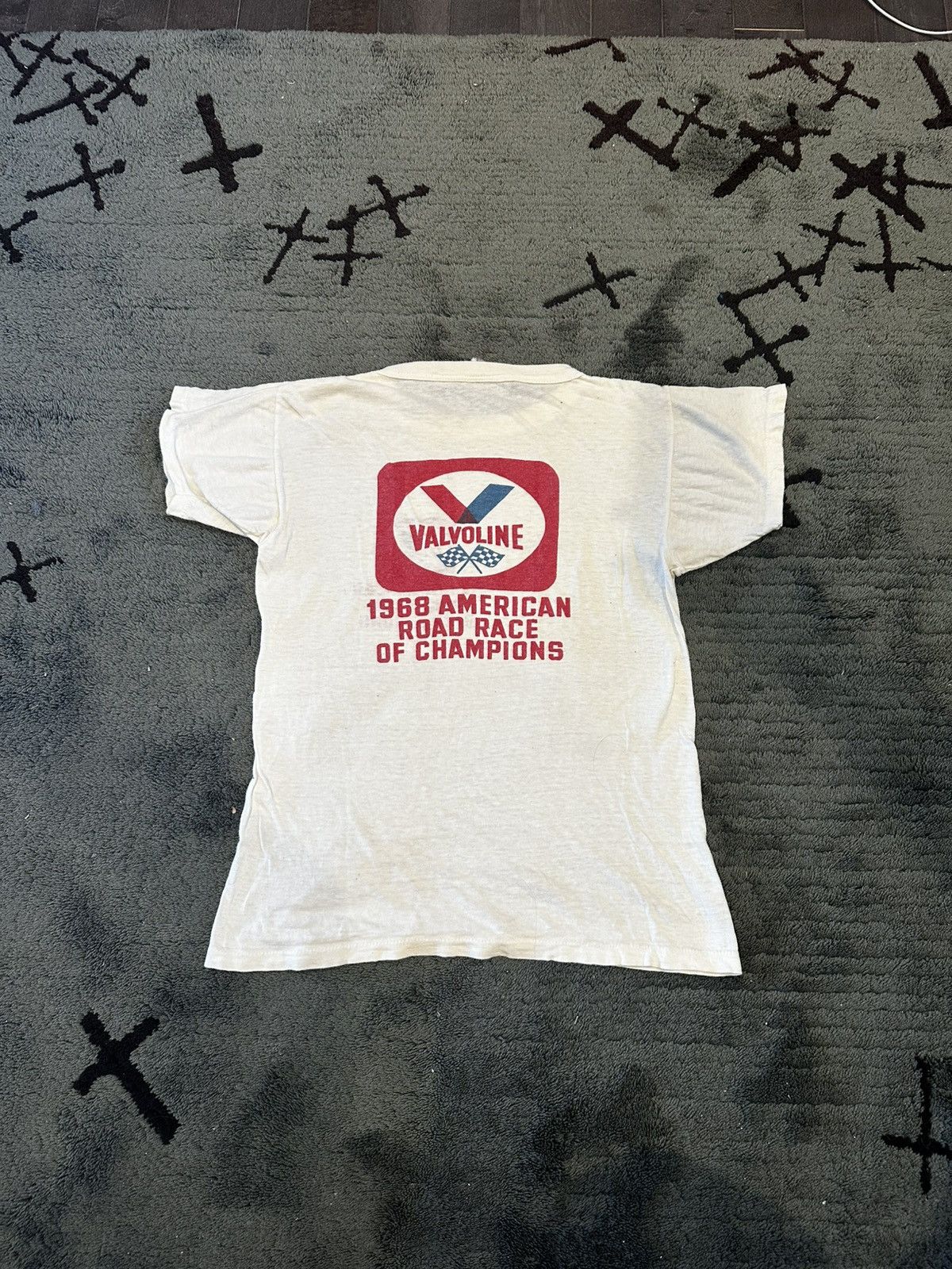 Vintage Vintage “Valvoline, 1968 American Road Race” Single Stitch T Size US S / EU 44-46 / 1 - 1 Thumbnail