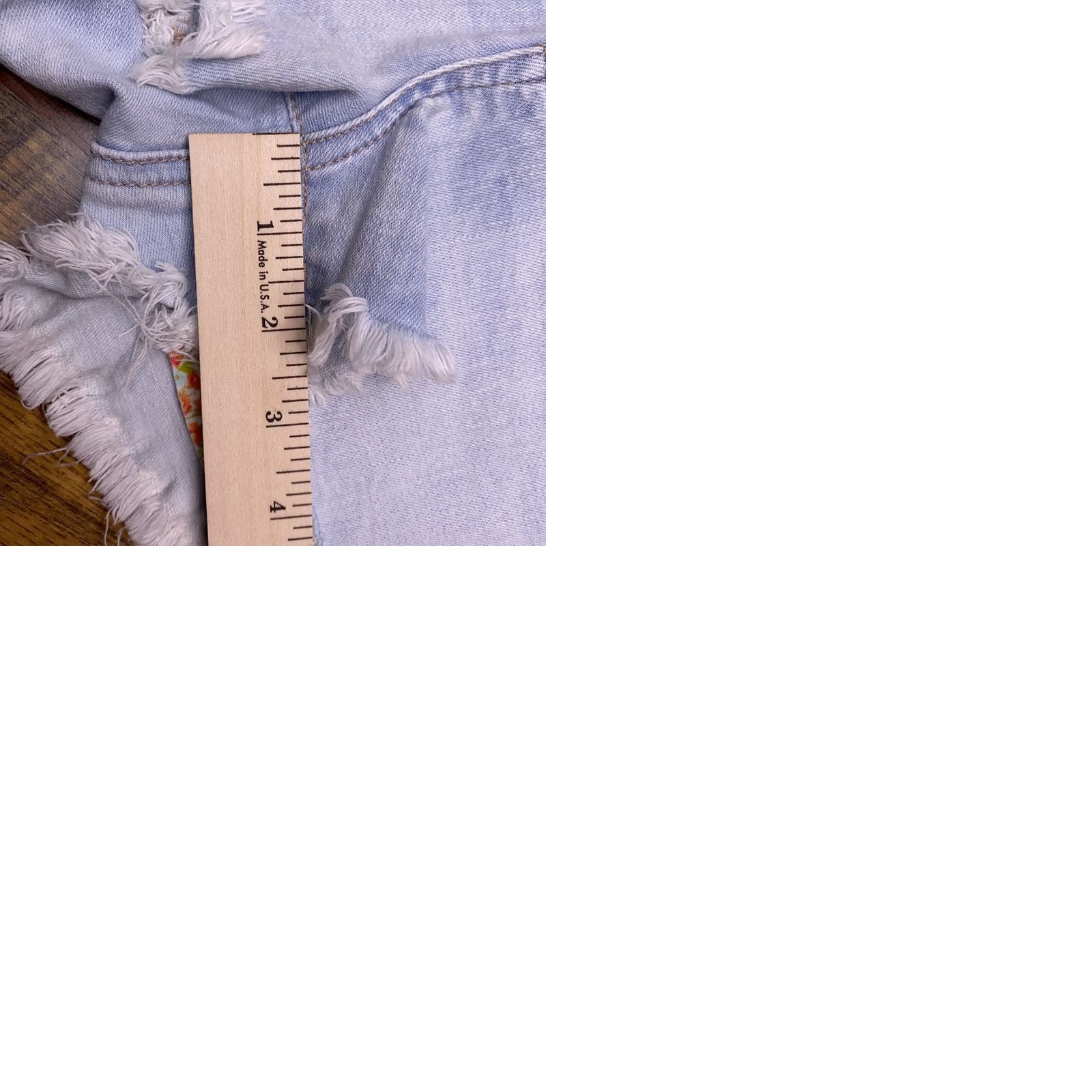 American Eagle Outfitters American Eagle Outfitters Shortie Womens 0 Denim Stretch High Rise 25 Inseam 4 in Blue 5-Pocket NWT Size 25" / US 0 / IT 36 - 9 Thumbnail