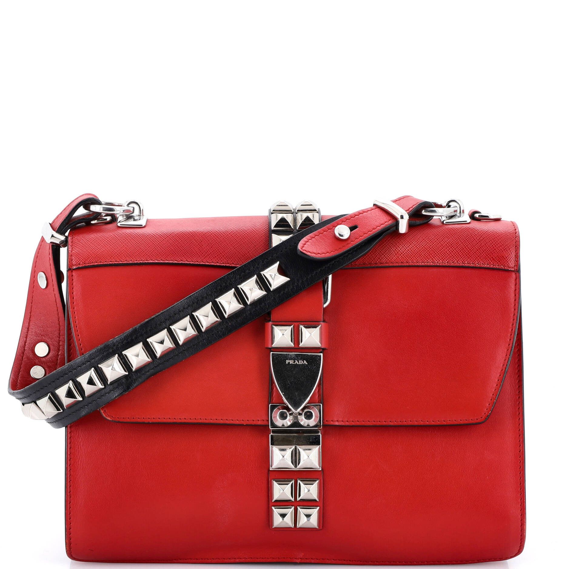 Prada Monochrome Elektra Shoulder Bag Size ONE SIZE - 1 Thumbnail