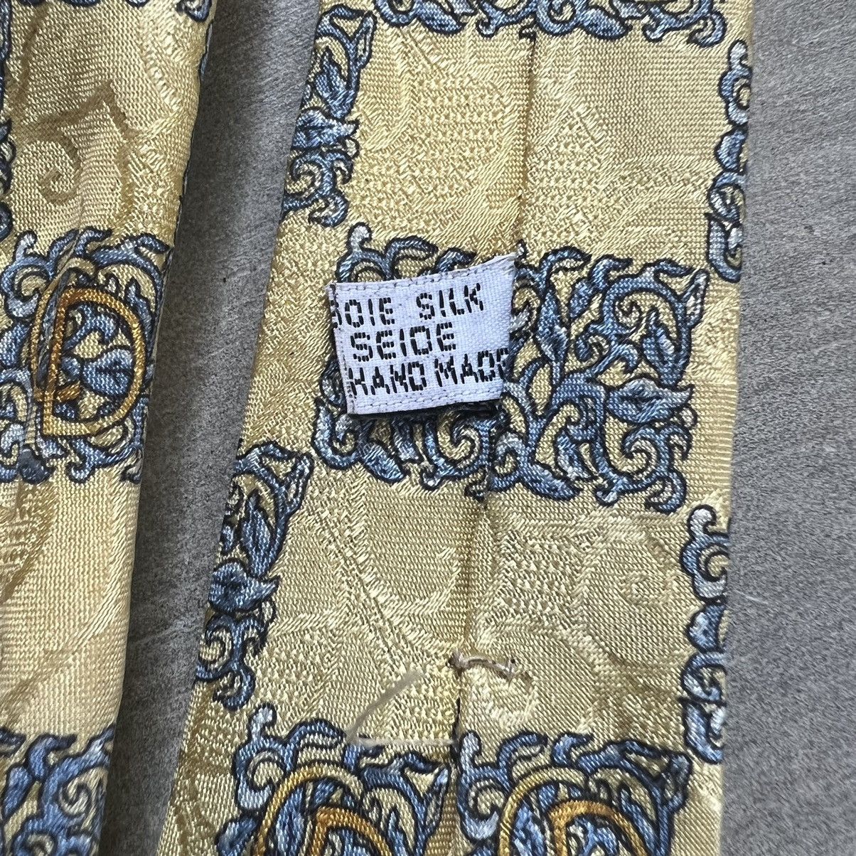Dior Vintage 90s Christian Dior Paris Silk Ties Size ONE SIZE - 6 Thumbnail