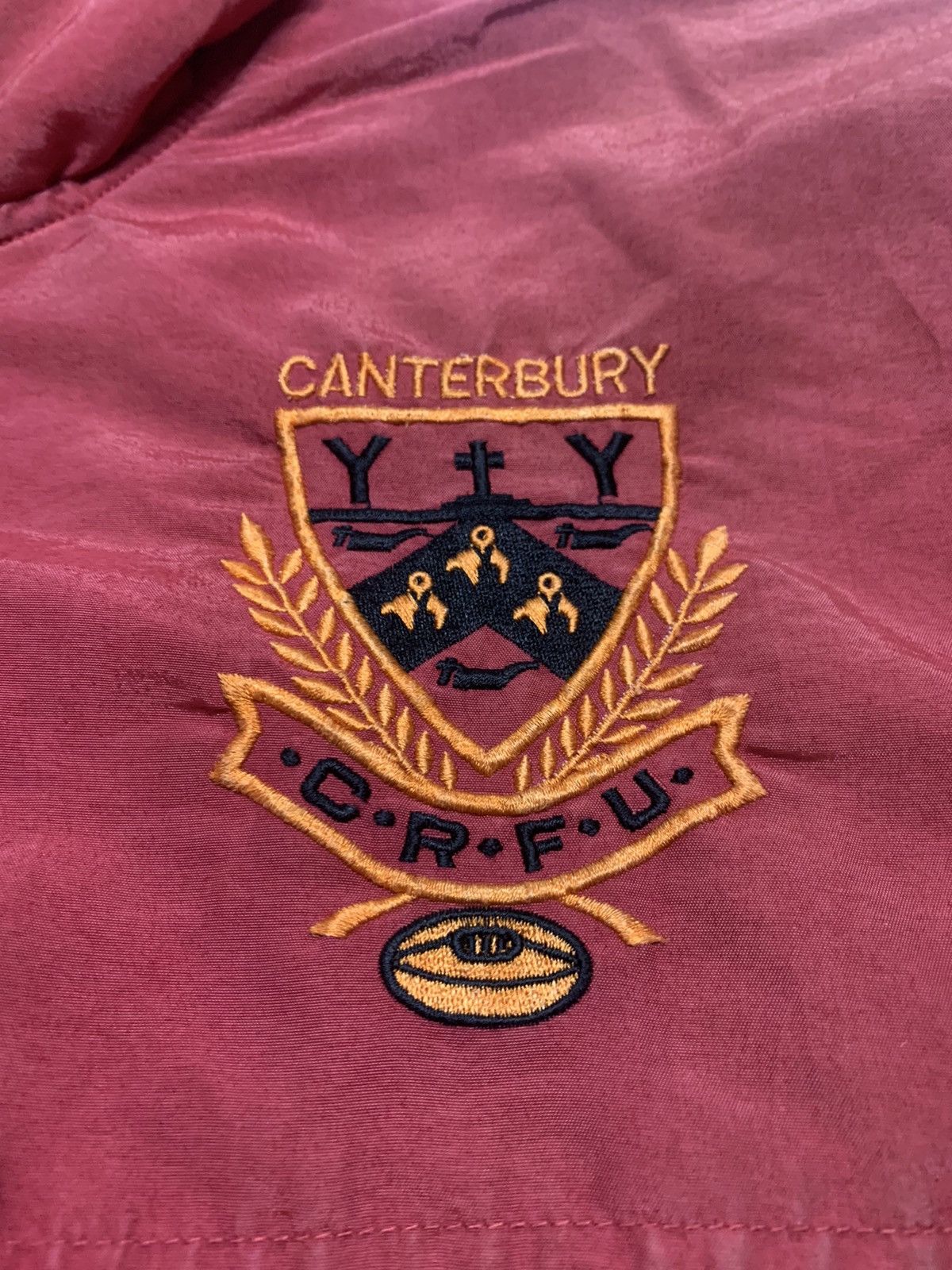 Canterbury of New Zealand Vintage Canterbury crfu rugby jacket Size US XL / EU 56 / 4 - 9 Thumbnail