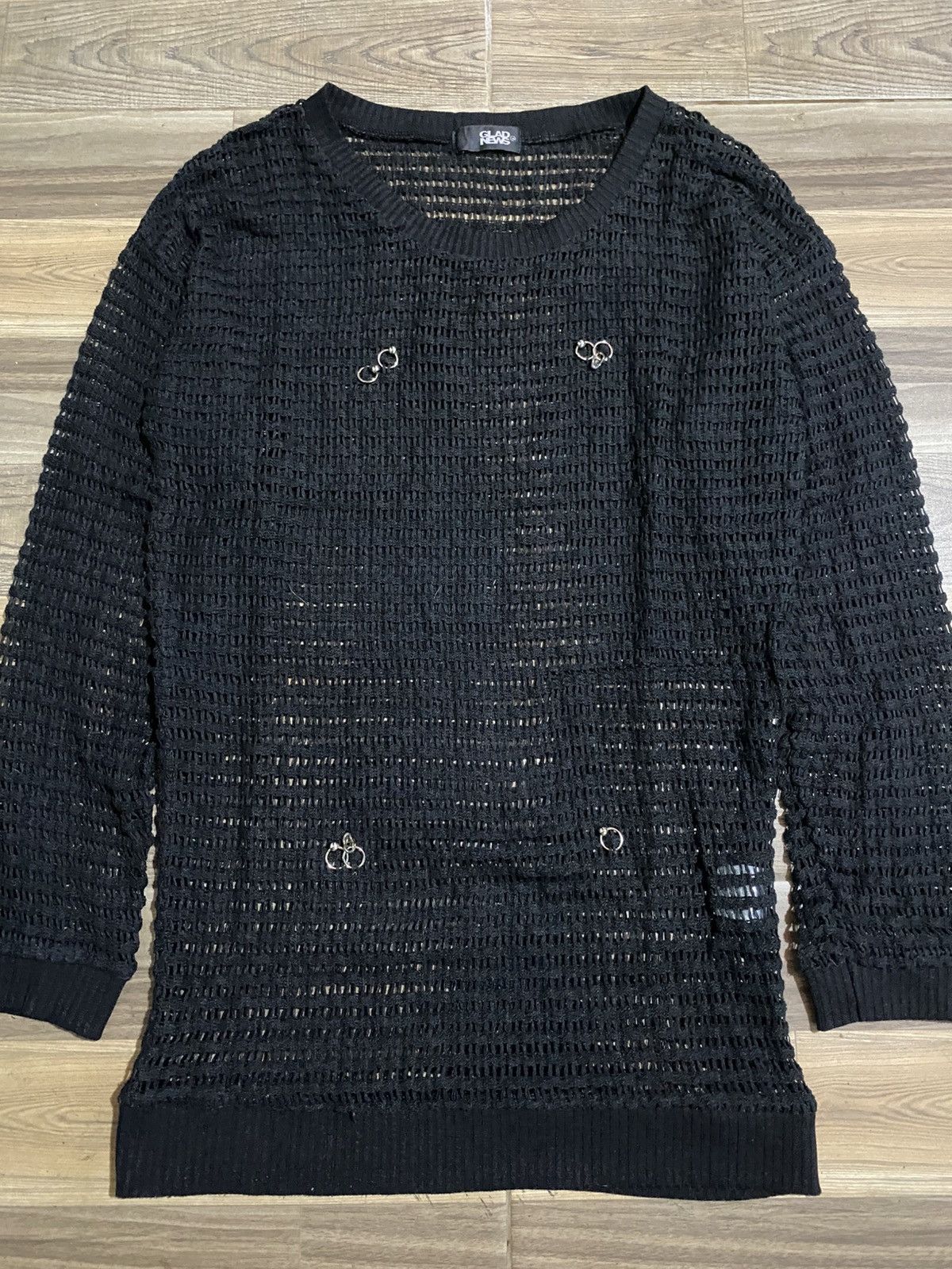 Beauty Beast × Japanese Brand GLAD NEWS MESH NET SKULL UNSIEX Size US S / EU 44-46 / 1 - 4 Thumbnail