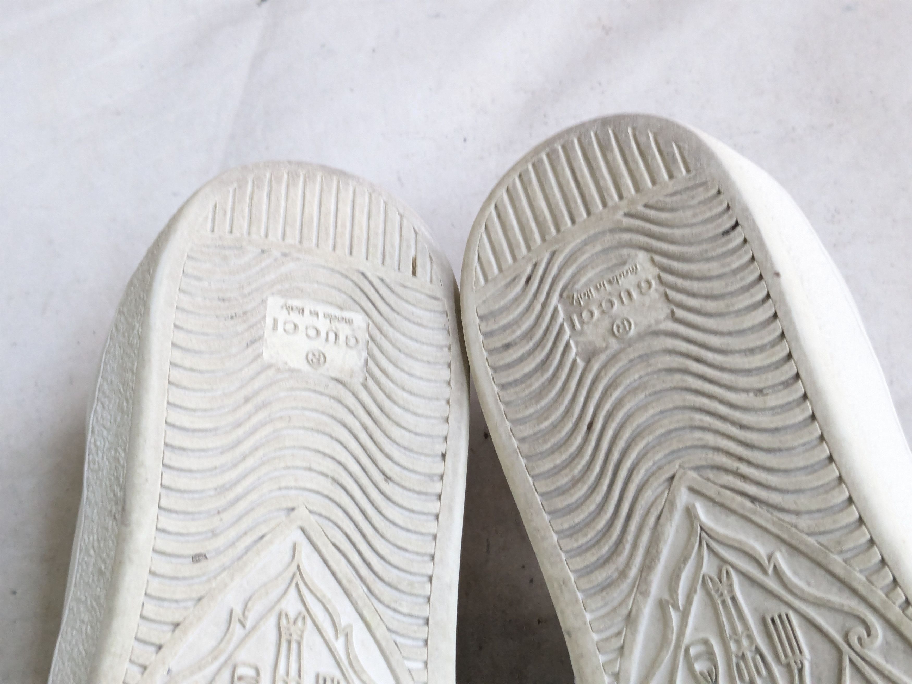 Gucci Gucci Ace White Leather 10 Low Tops Size US 10 / EU 43 - 15 Thumbnail