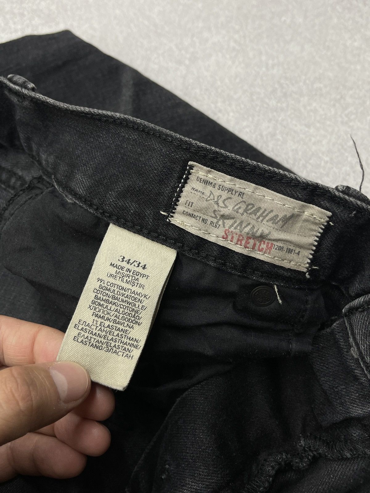 Denim & Supply Ralph Lauren Vintage Polo Ralph Lauren Denim Supply Graham Jeans Black Size US 34 / EU 50 - 12 Thumbnail
