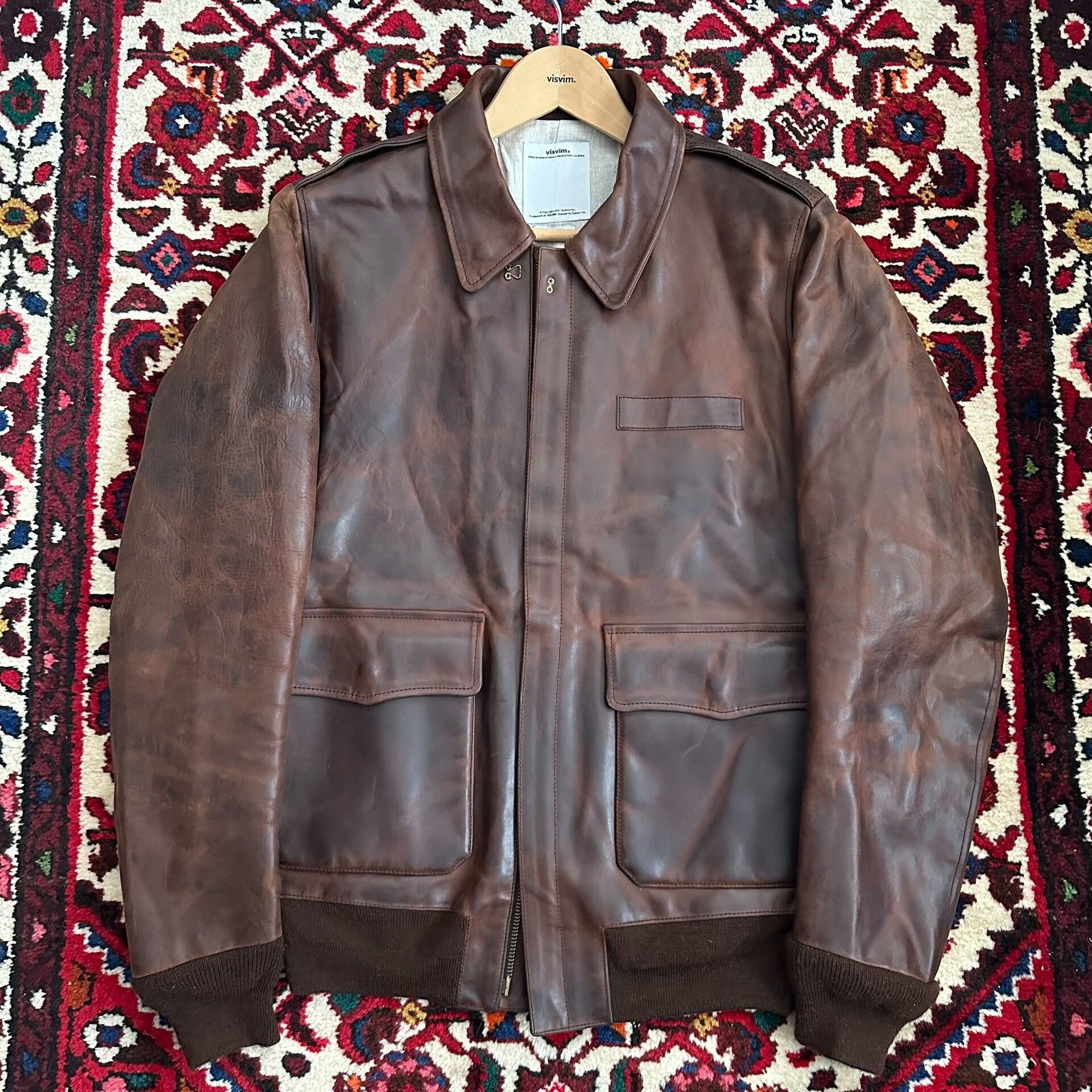Visvim visvim elmendorf leather jacket size 2 Size US M / EU 48-50 / 2 - 1 Thumbnail