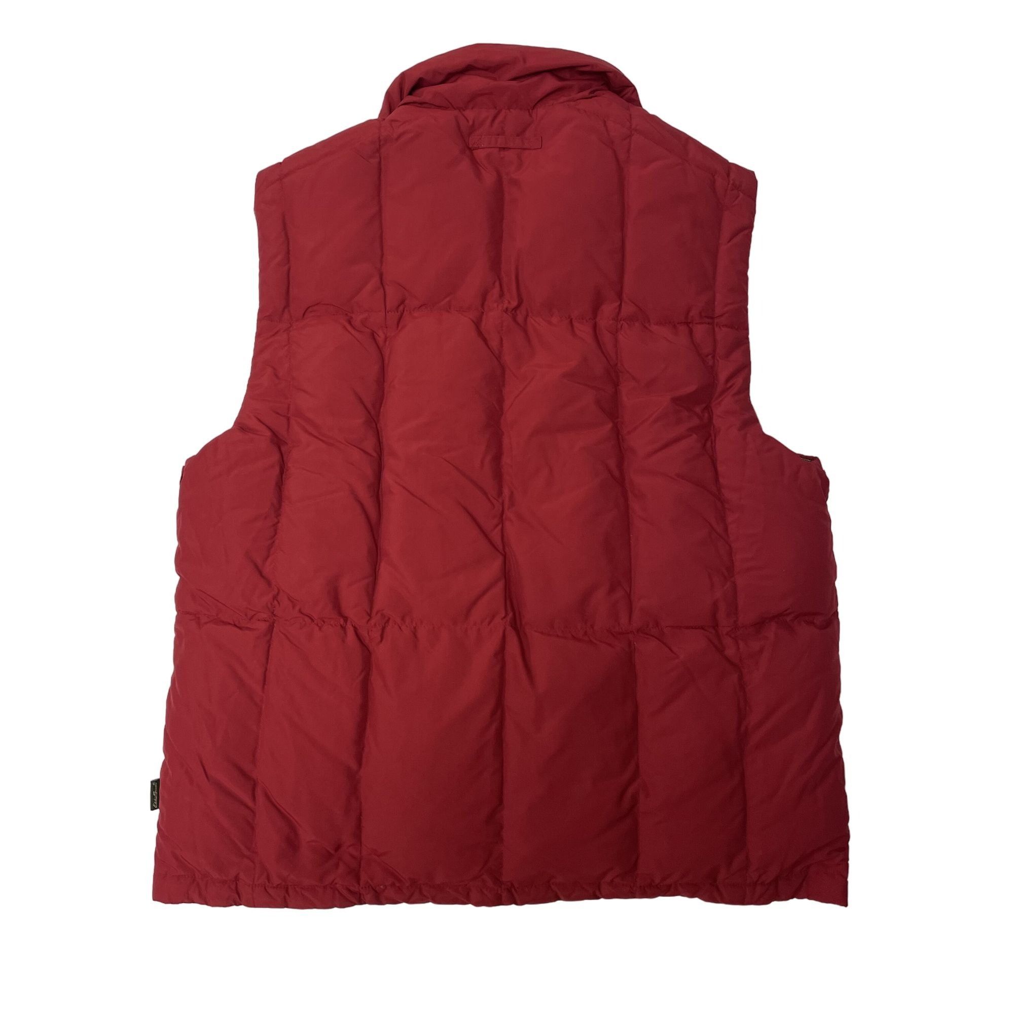 Eddie Bauer Nylon QUILTED Goose DOWN Filled PUFFER Reversible Ski Vest Size US M / EU 48-50 / 2 - 3 Thumbnail