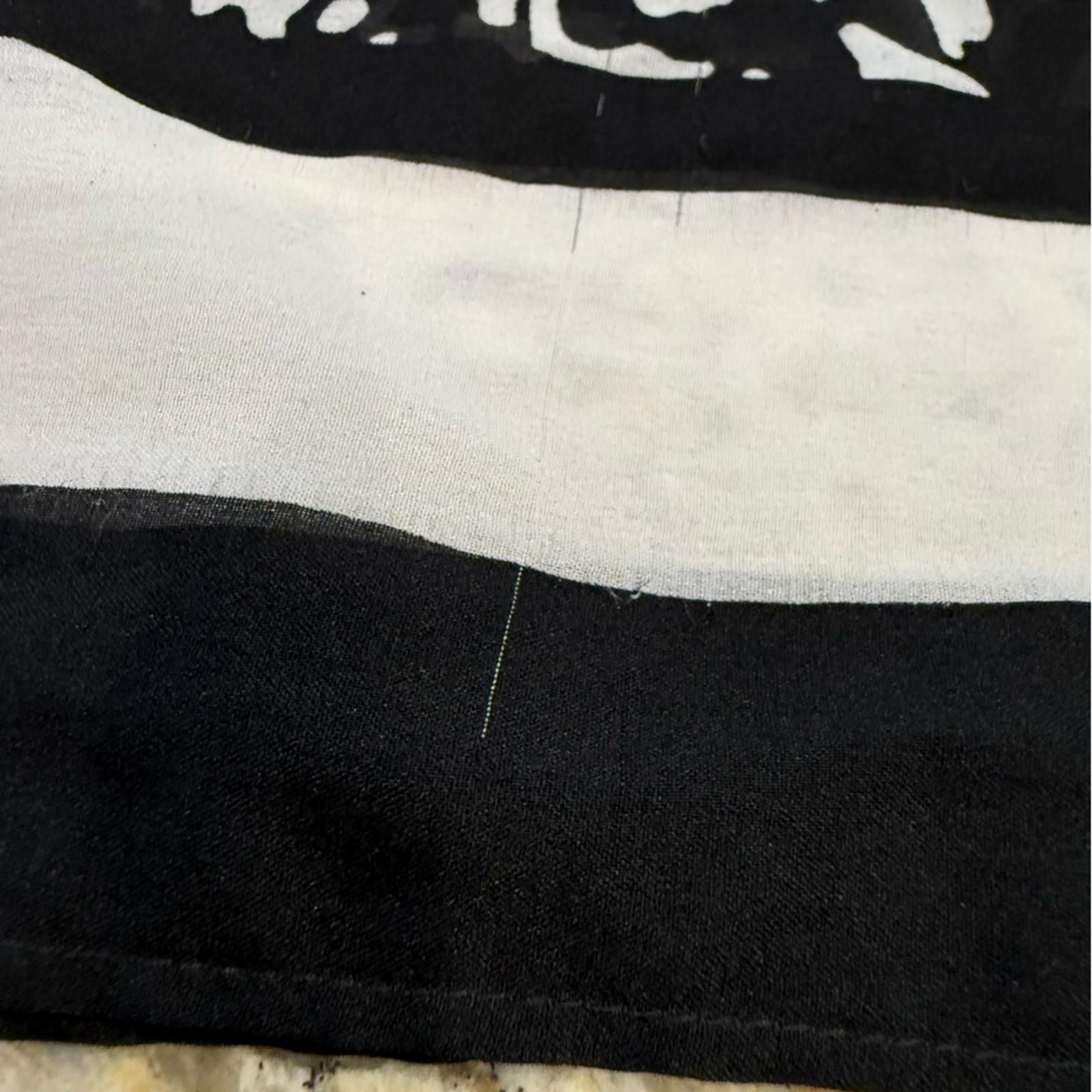 Other Talbots handkerchief semi sheer black white top SZ S/M Size M / US 6-8 / IT 42-44 - 10 Thumbnail