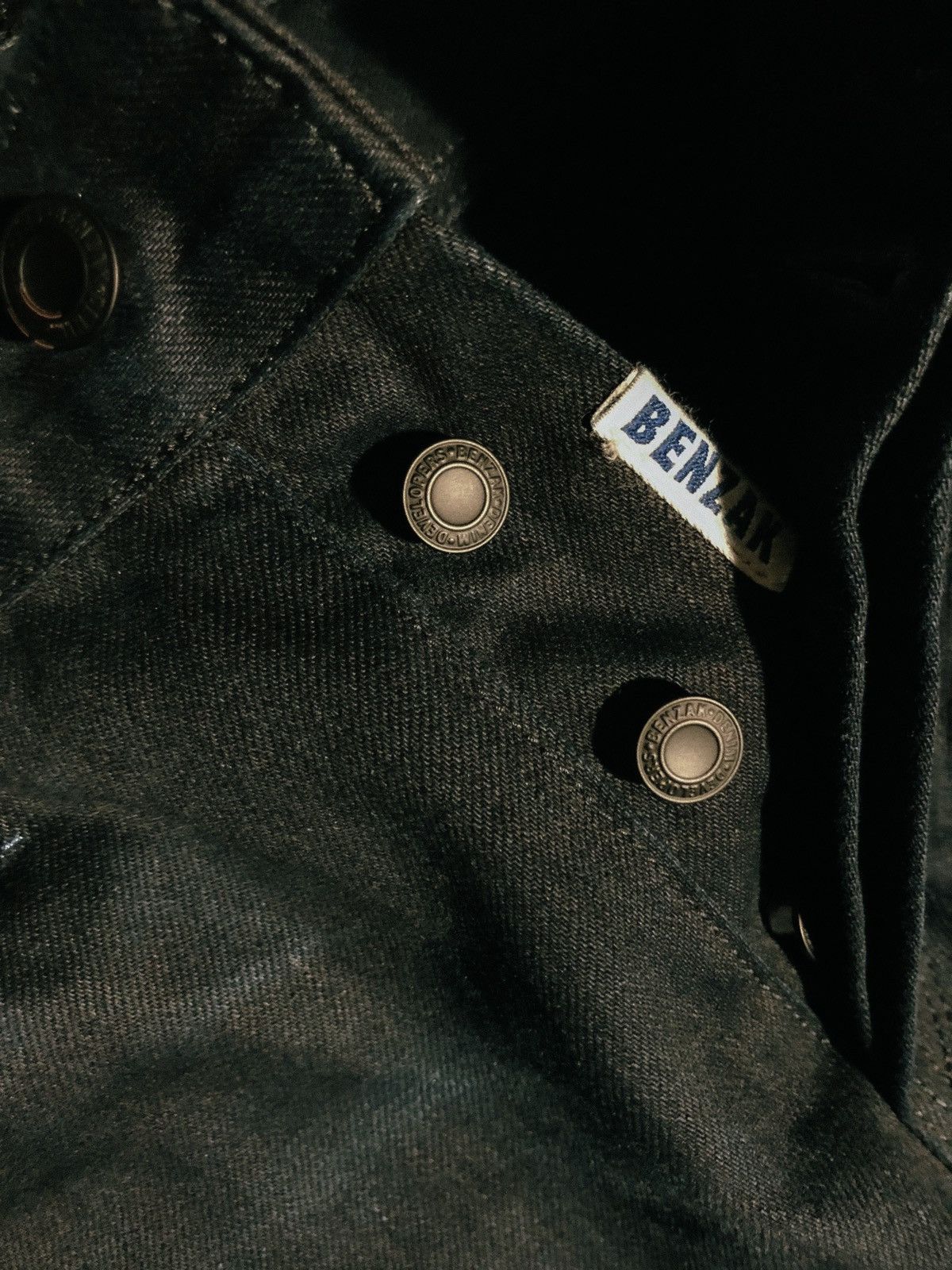 Benzak Denim Developers B-01 SLIM 15 oz. midnight blue selvedge Size US 36 / EU 52 - 3 Thumbnail