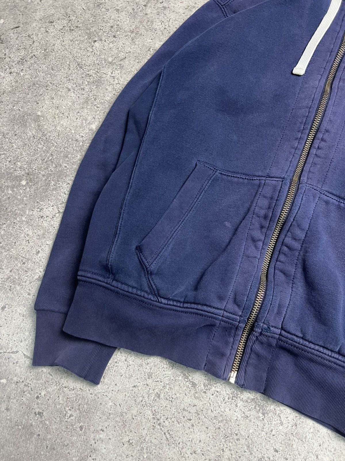 Polo Ralph Lauren Vintage 90s Polo Ralph Lauren Zip Up Hoodie Blue faded Size US M / EU 48-50 / 2 - 4 Thumbnail