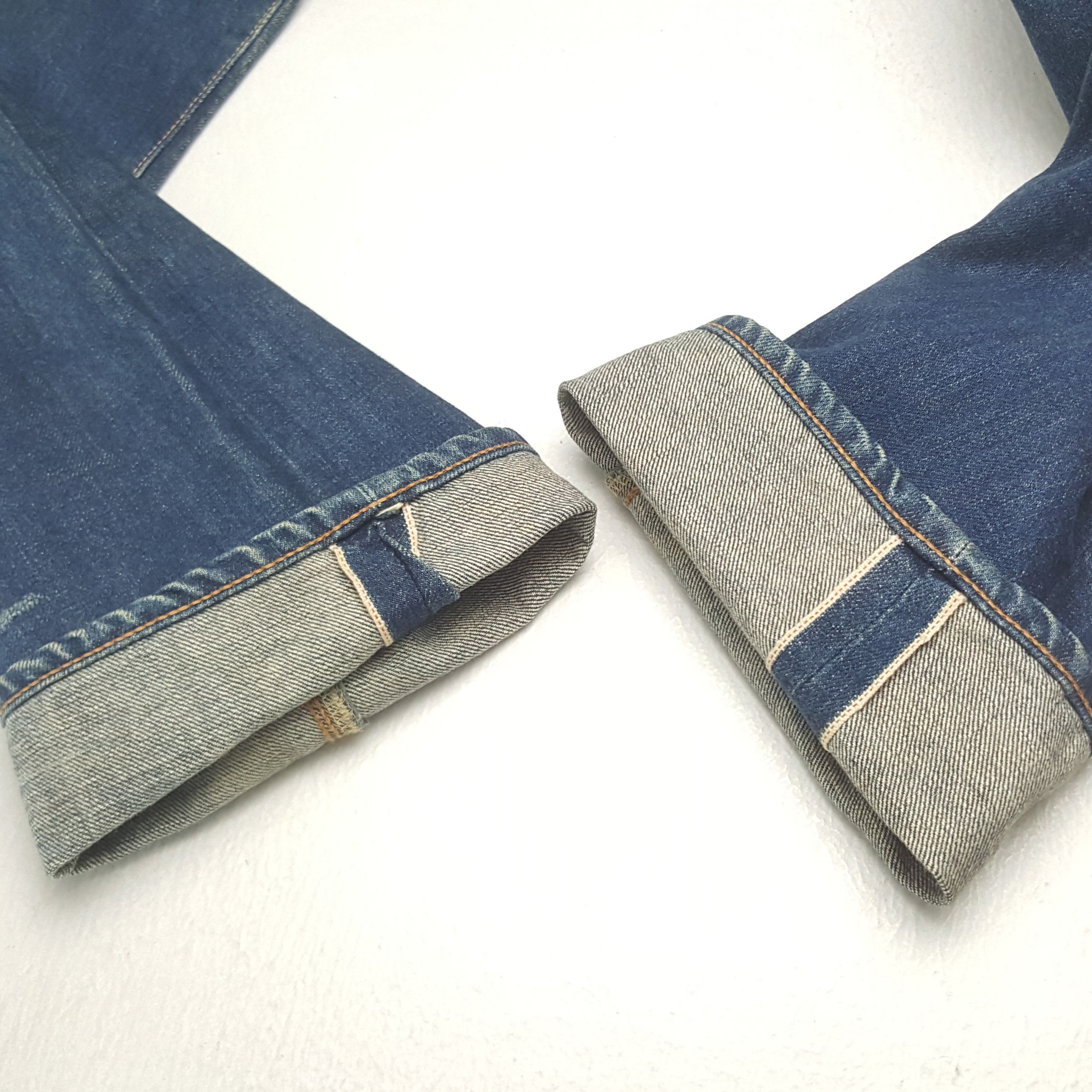 Japanese Brand Vintage Evis Japanese Daicock Custom Art Denim Jeans C280N32 Size US 28 / EU 44 - 15 Thumbnail