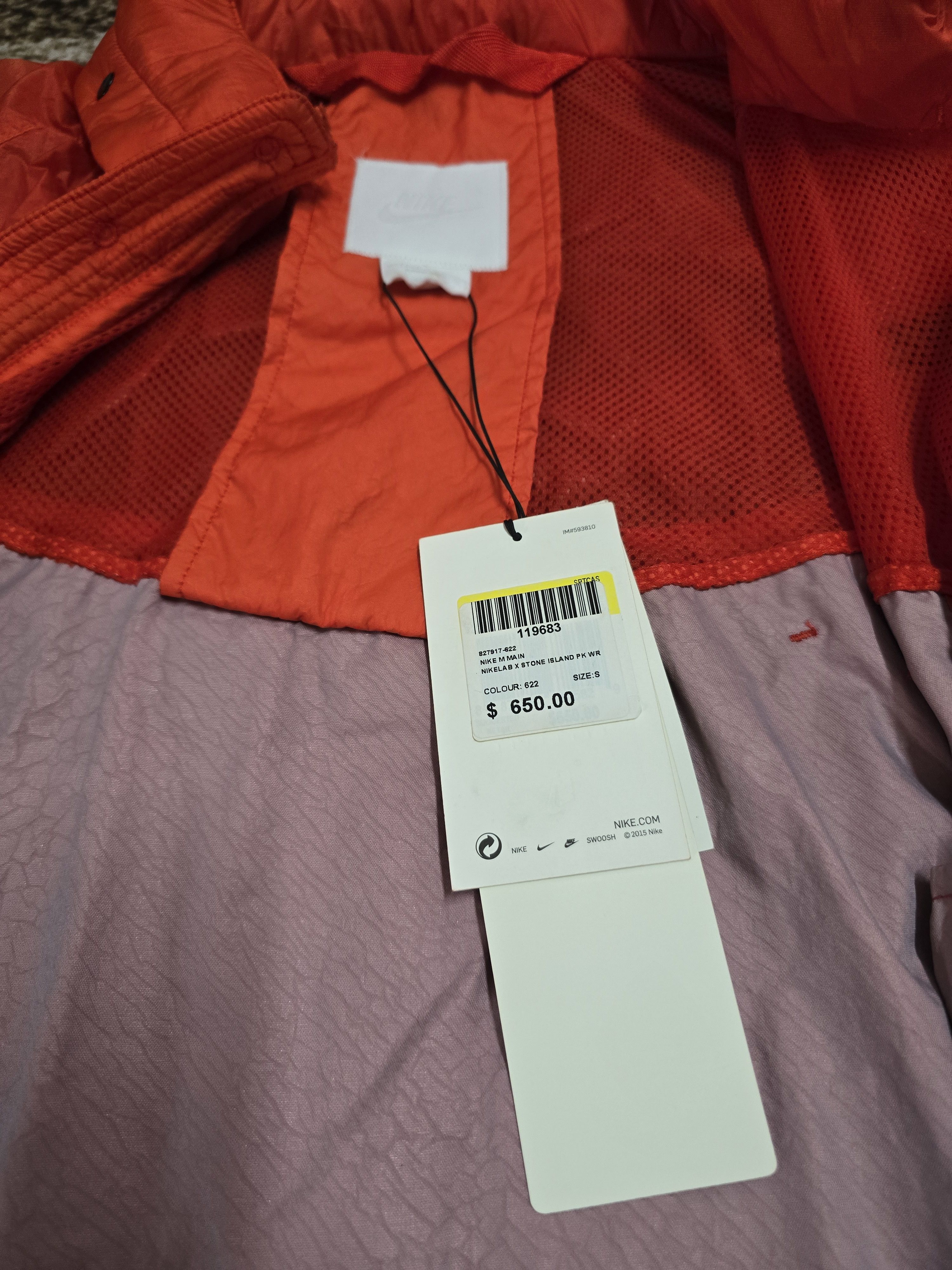 Nike × Stone Island CHEAPEST‼️ Authentic BNWT SS 2016 Stone Island Nike Membrana Size US S / EU 44-46 / 1 - 6 Thumbnail