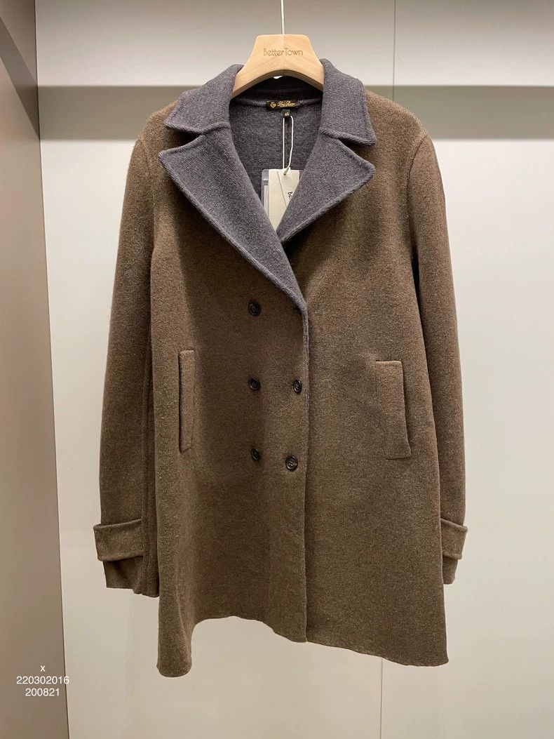 Loro Piana Loro Piana Brown Cashmere Long Coat - dmc Size US L / EU 52-54 / 3 - 1 Thumbnail