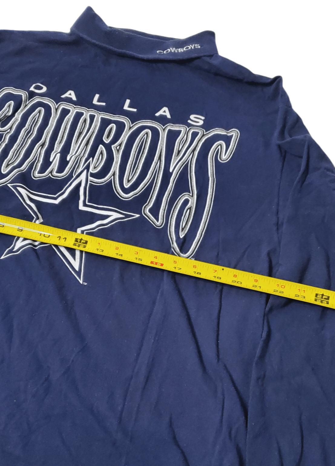 NFL × Vintage 1996 Dallas Cowboys Arc Turtleneck Shirt Size US XL / EU 56 / 4 - 7 Thumbnail