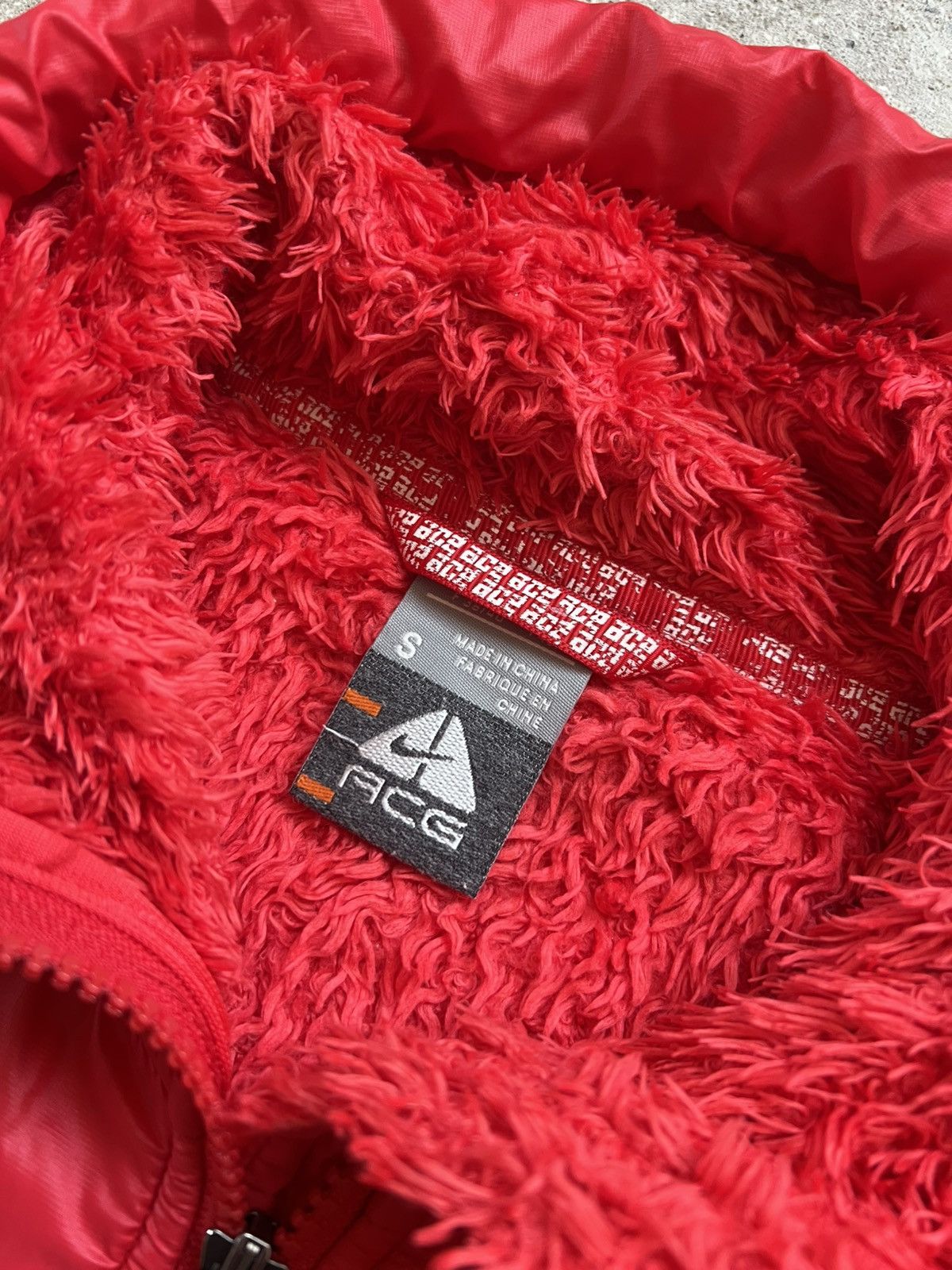 Nike × Nike ACG Nike Acg Sherpa fleece red teddy Size S / US 4 / IT 40 - 4 Thumbnail