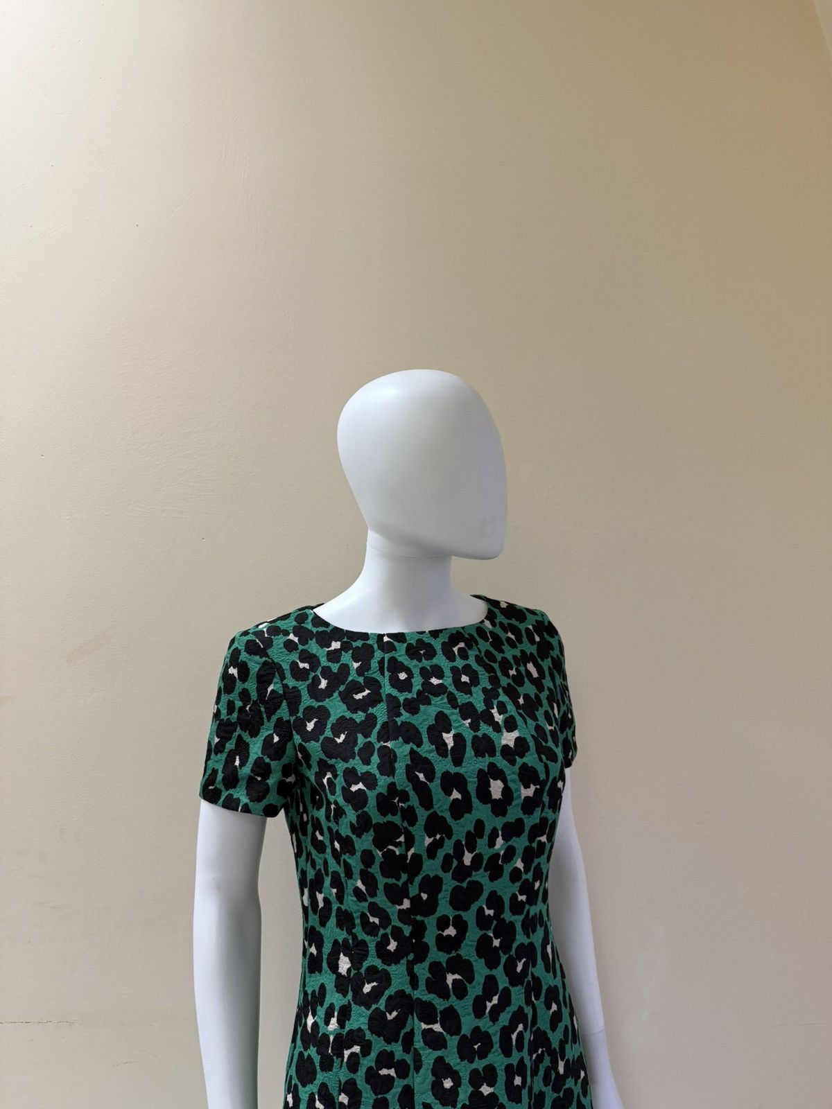 Blumarine Blugirl Blumarine Green Short Sleeve Mini Dress Size S-M Size S / US 4 / IT 40 - 3 Thumbnail