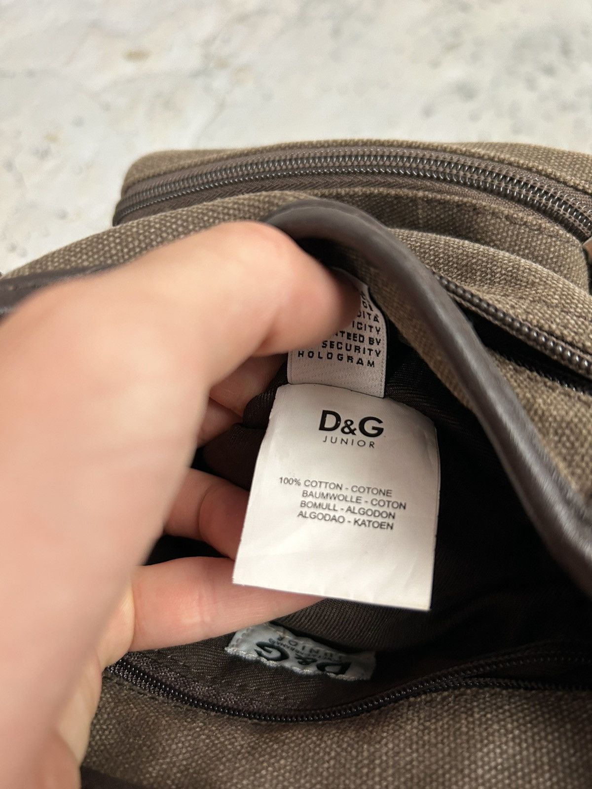 Designer × Dolce & Gabbana × Vintage Vintage Dolce & Gabbana Junior Archival Shoulder Bag 90s Size ONE SIZE - 8 Thumbnail