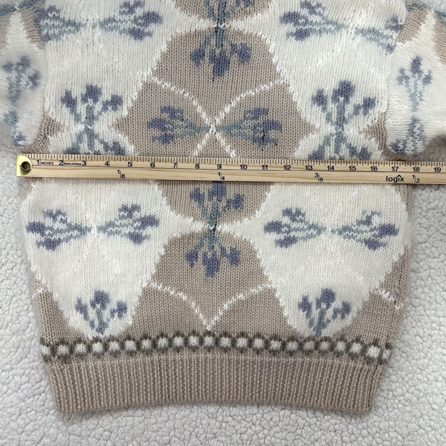 Vintage VINTAGE Lauren Hansen Sweater Small Petite Wool Angora Rabbit Blend Turtleneck Size S / US 4 / IT 40 - 5 Thumbnail