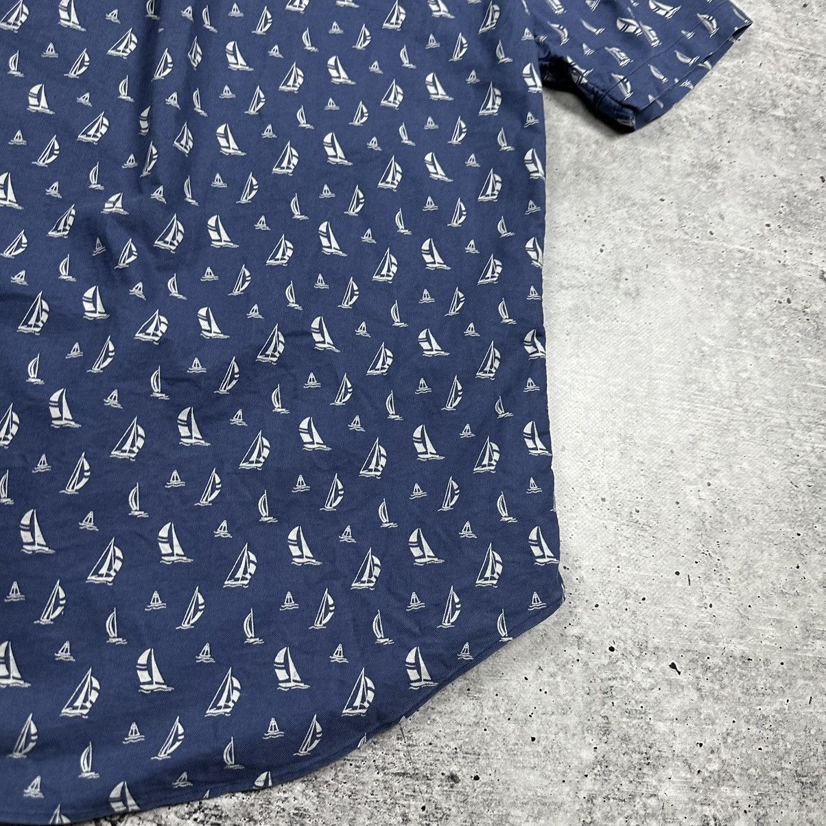 Polo Ralph Lauren Polo Ralph Lauren Yachts Short Sleeve Slim Fit Shirt Men’s Size US M / EU 48-50 / 2 - 14 Thumbnail