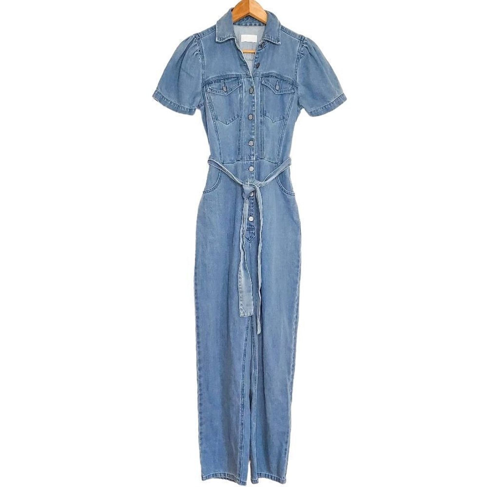 Boyish Boyish General Light Wash The Vincent Jumpsuit Size XS Size 27" / US 4 / IT 40 - 2 Thumbnail