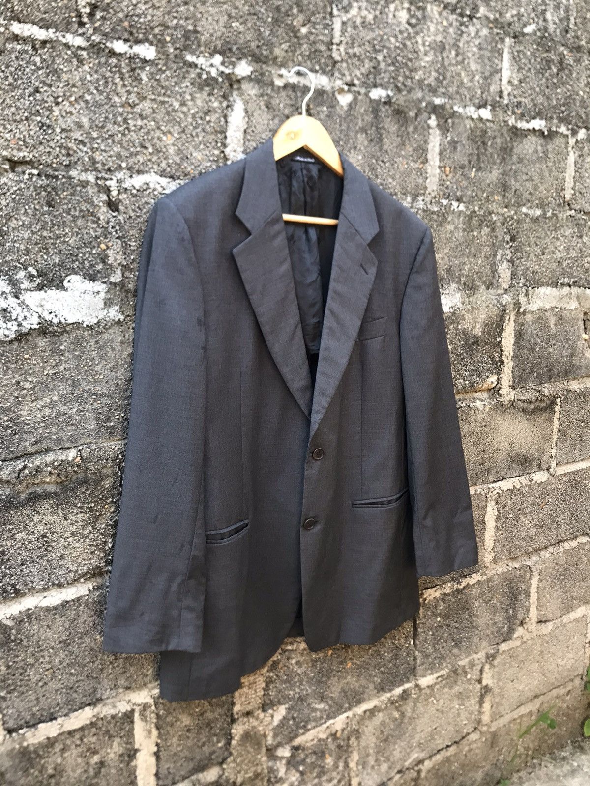 Gianfranco Ferre × Vintage ⚡️Vintage Gianfranco Ferre Studio Single Breasted Blazer Size 52R - 2 Thumbnail