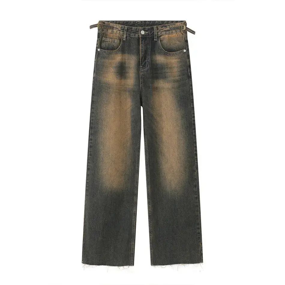 Japanese Brand Vintage Burrs Baggy Denim Size US 32 / EU 48 - 6 Thumbnail