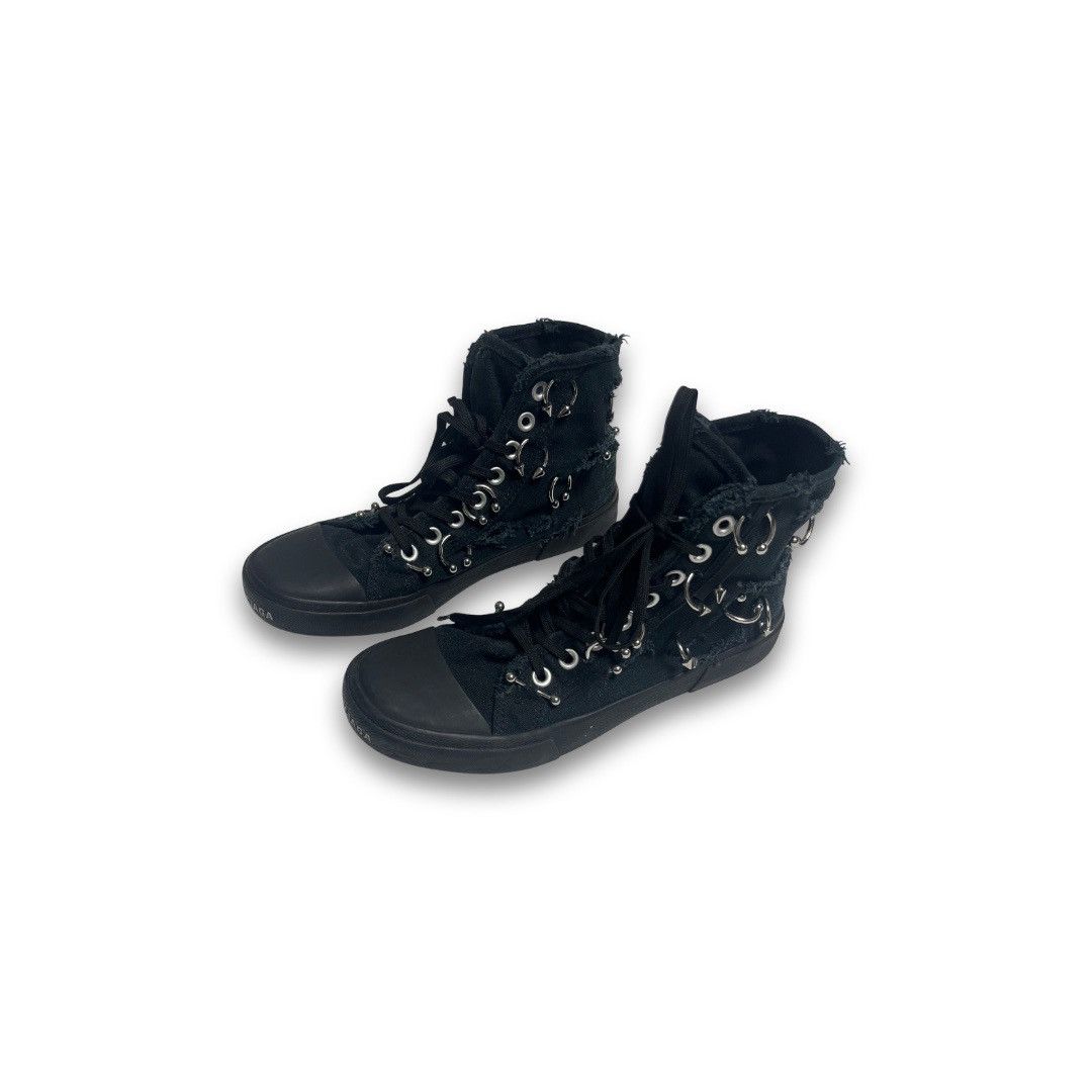 Balenciaga Balenciaga Paris Pierced Sneakers Size US 8.5 / EU 41-42 - 3 Thumbnail