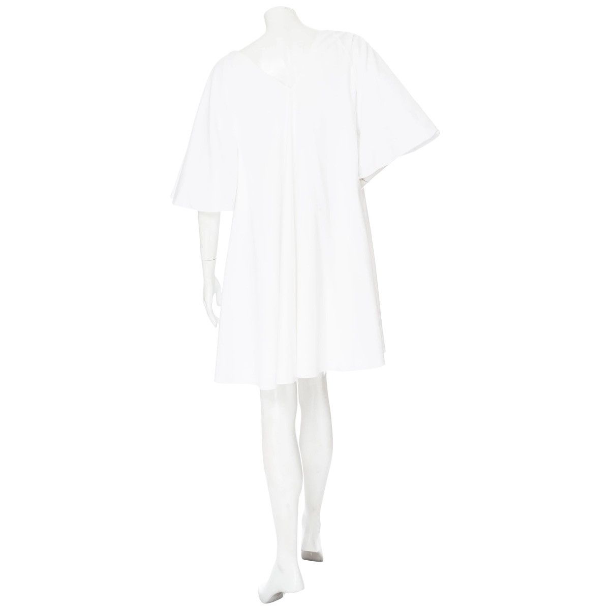 The Row The Row Lianne White V-Neck Tent Dress 2018 Size S / US 4 / IT 40 - 4 Thumbnail