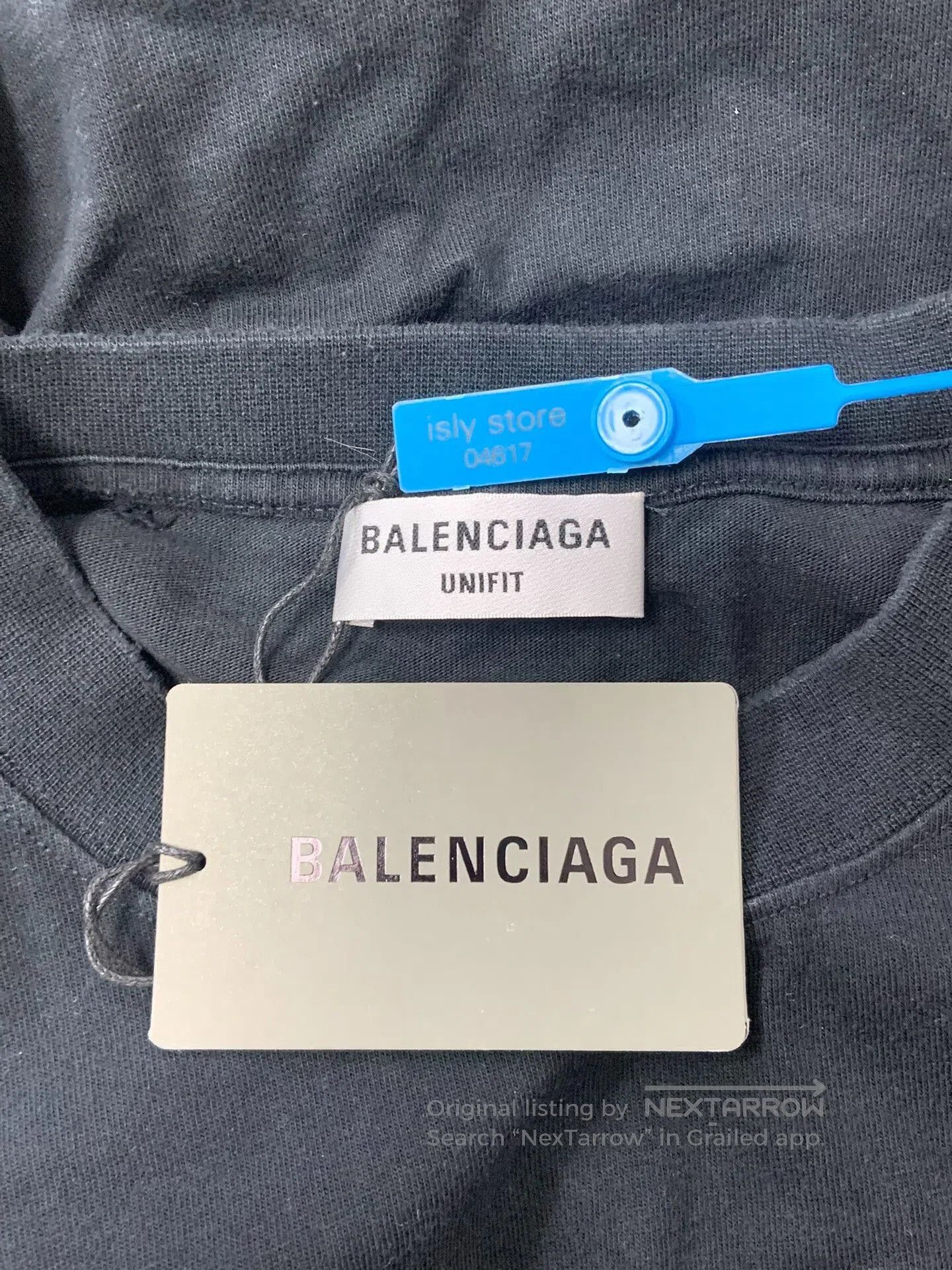 Balenciaga Balenciaga Metallica Lightning Logo Short-Sleeve T-Shirt. Size US M / EU 48-50 / 2 - 9 Thumbnail