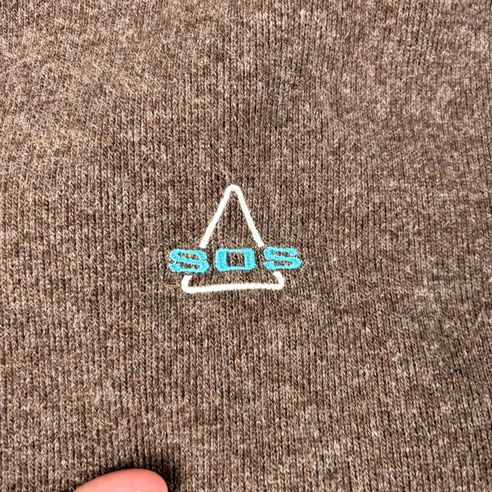 Asos SOS Jacket Mens Medium Brown Hooded Wool Blend Logo Bella Coola Heli Sports Size US M / EU 48-50 / 2 - 5 Thumbnail