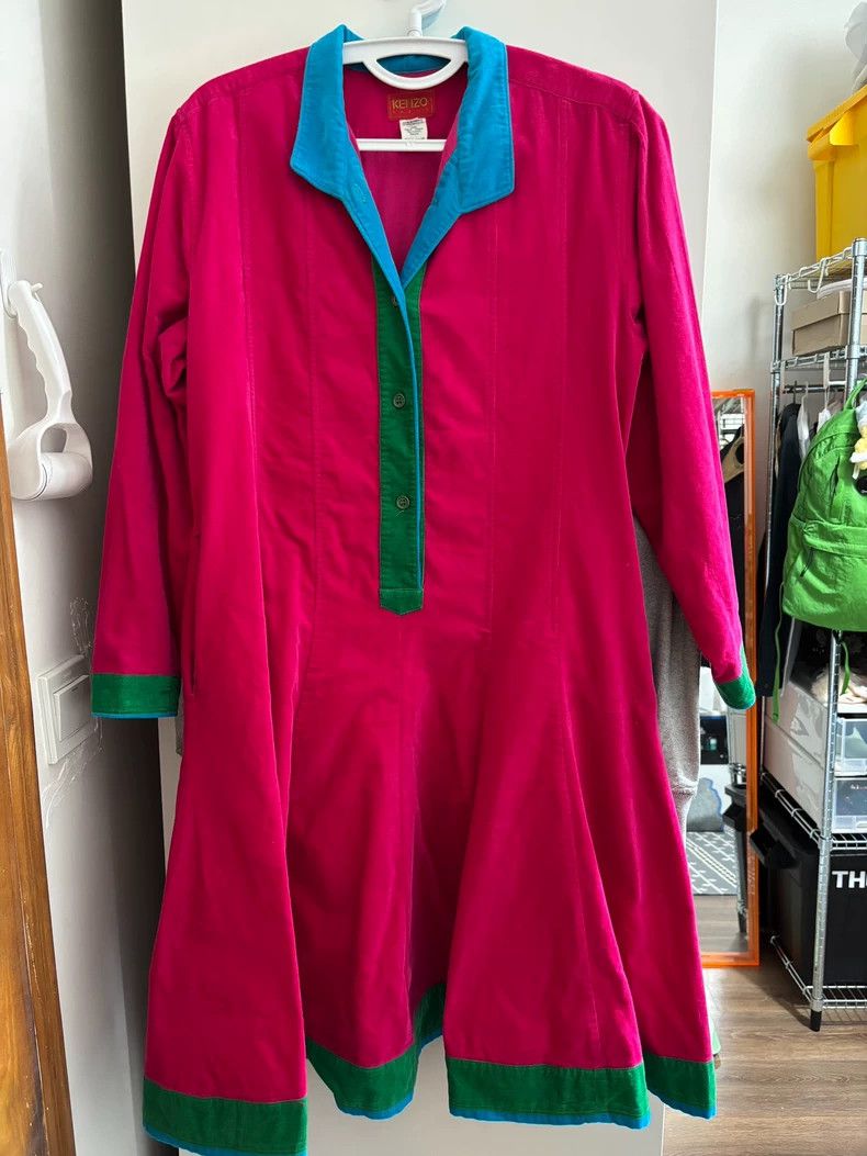 Kenzo KENZO A long dress Size XS / US 0-2 / IT 36-38 - 1 Thumbnail