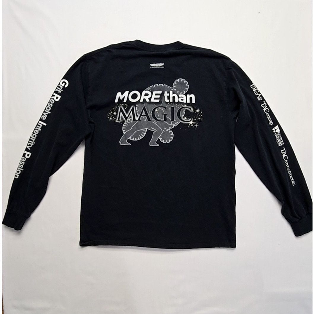 Vintage Vintage TAC Energy Shirt More Medium Black Graphic Fuel Tee Size US M / EU 48-50 / 2 - 1 Thumbnail