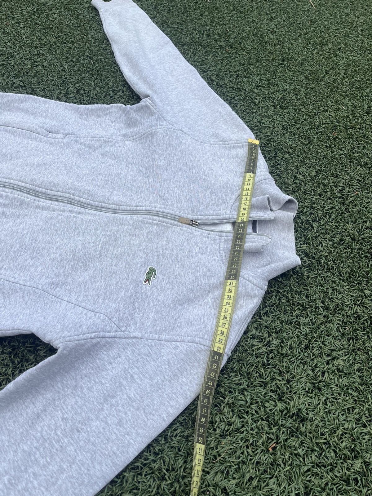 Lacoste Lacoste Sport Grey Full Zip Sweatshirt Small Size US S / EU 44-46 / 1 - 7 Thumbnail