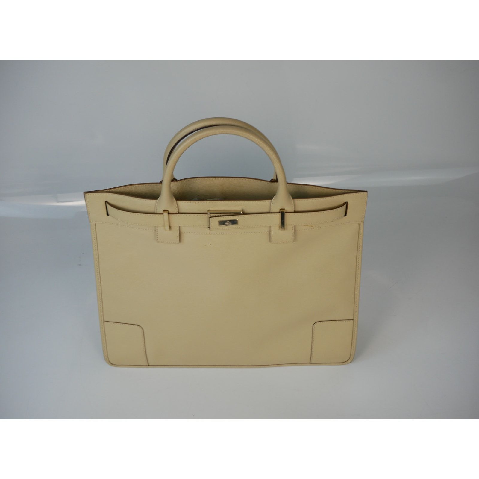 Gucci Gucci Beige Birkin Handbag Size ONE SIZE - 5 Thumbnail