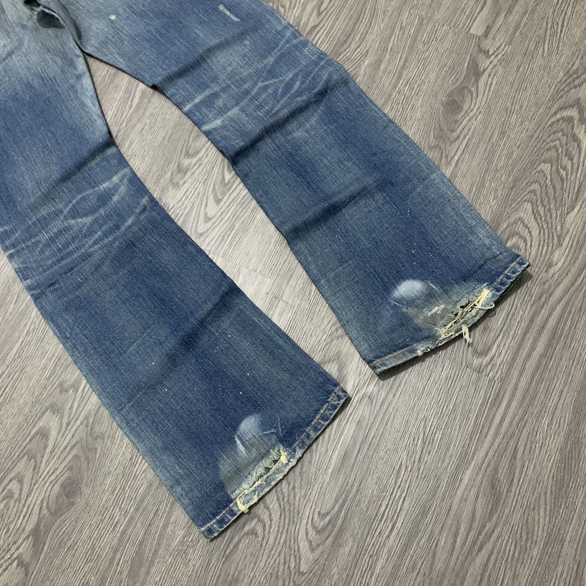 Edwin EDWIN DISTRESSED BOOTCUT JEANS Size US 30 / EU 46 - 8 Thumbnail