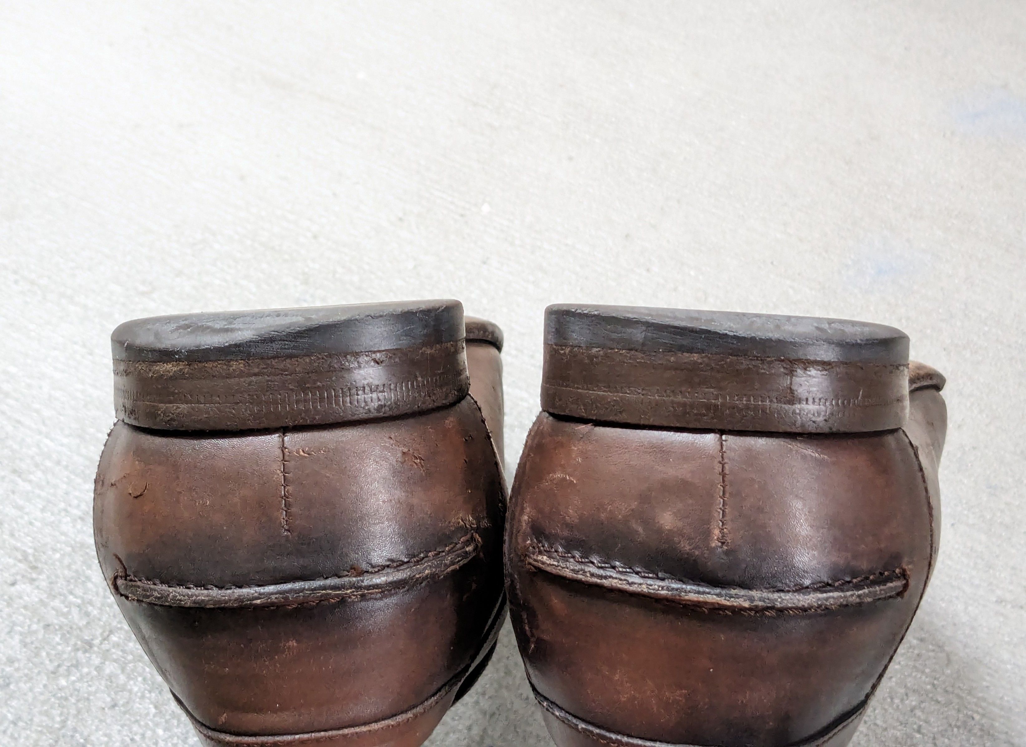 Gucci × Vintage Gucci Horsebit Loafers Brown Leather 8.5 Italy Slip On Size US 8.5 / EU 41-42 - 20 Thumbnail
