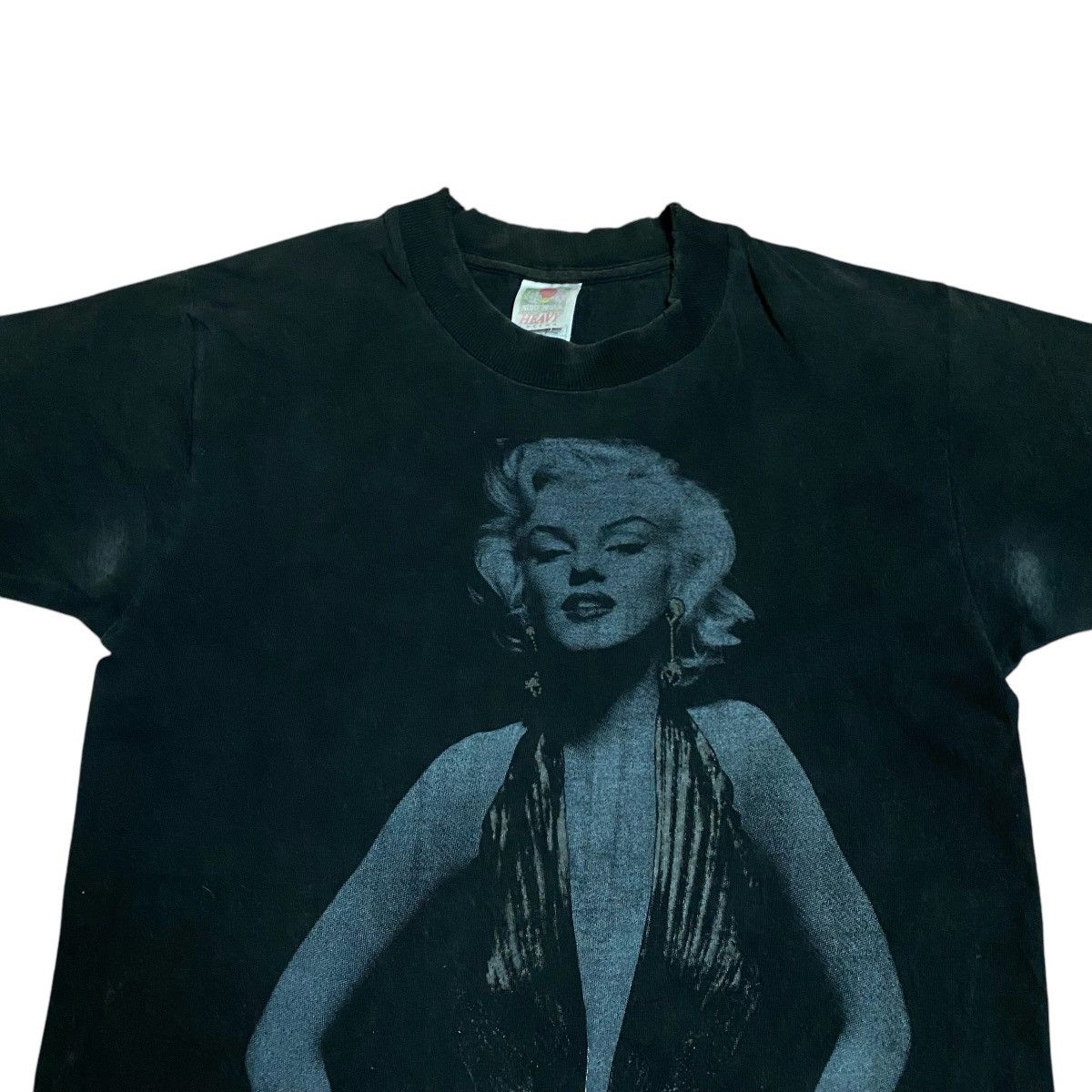 Fruit Of The Loom × Vintage Vintage 90's Marilyn Monroe Graphic Tee Size US S / EU 44-46 / 1 - 2 Thumbnail