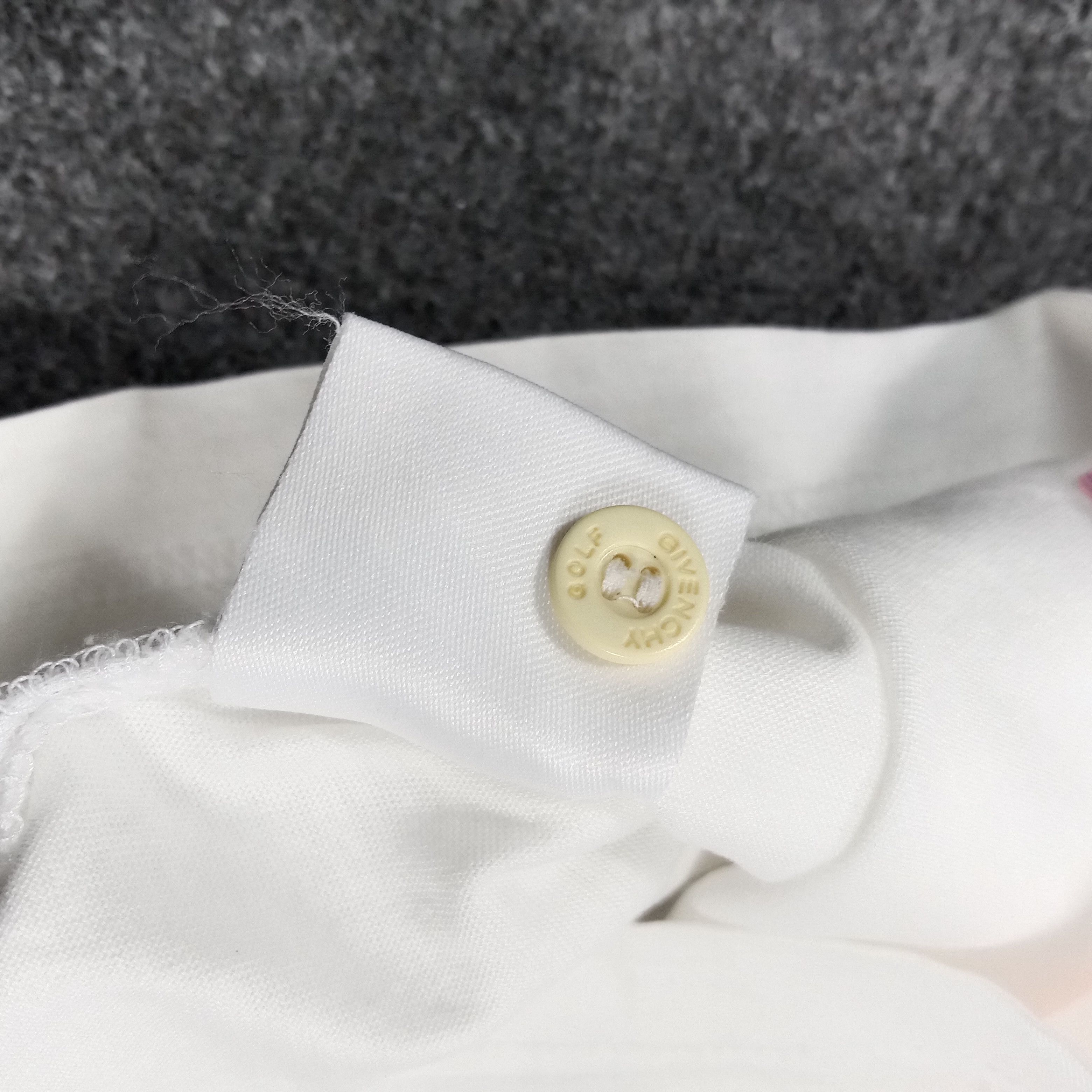 Givenchy Givenchy Golf White Polo Shirt C294N45 Size US M / EU 48-50 / 2 - 6 Thumbnail