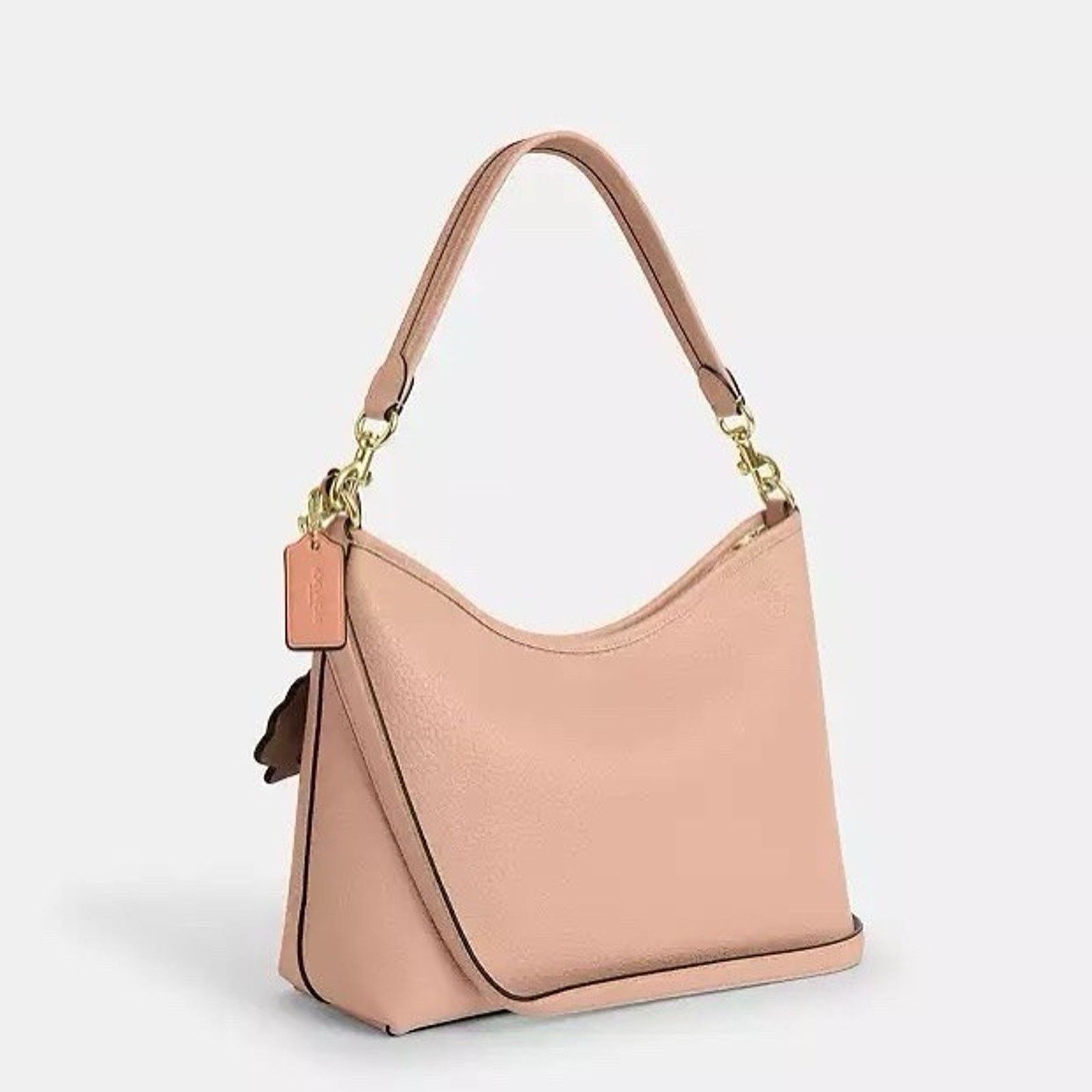 Coach NWT Coach Laurel Shoulder Bag Shell Charm CBH81 Cream/Tan Size ONE SIZE - 11 Thumbnail