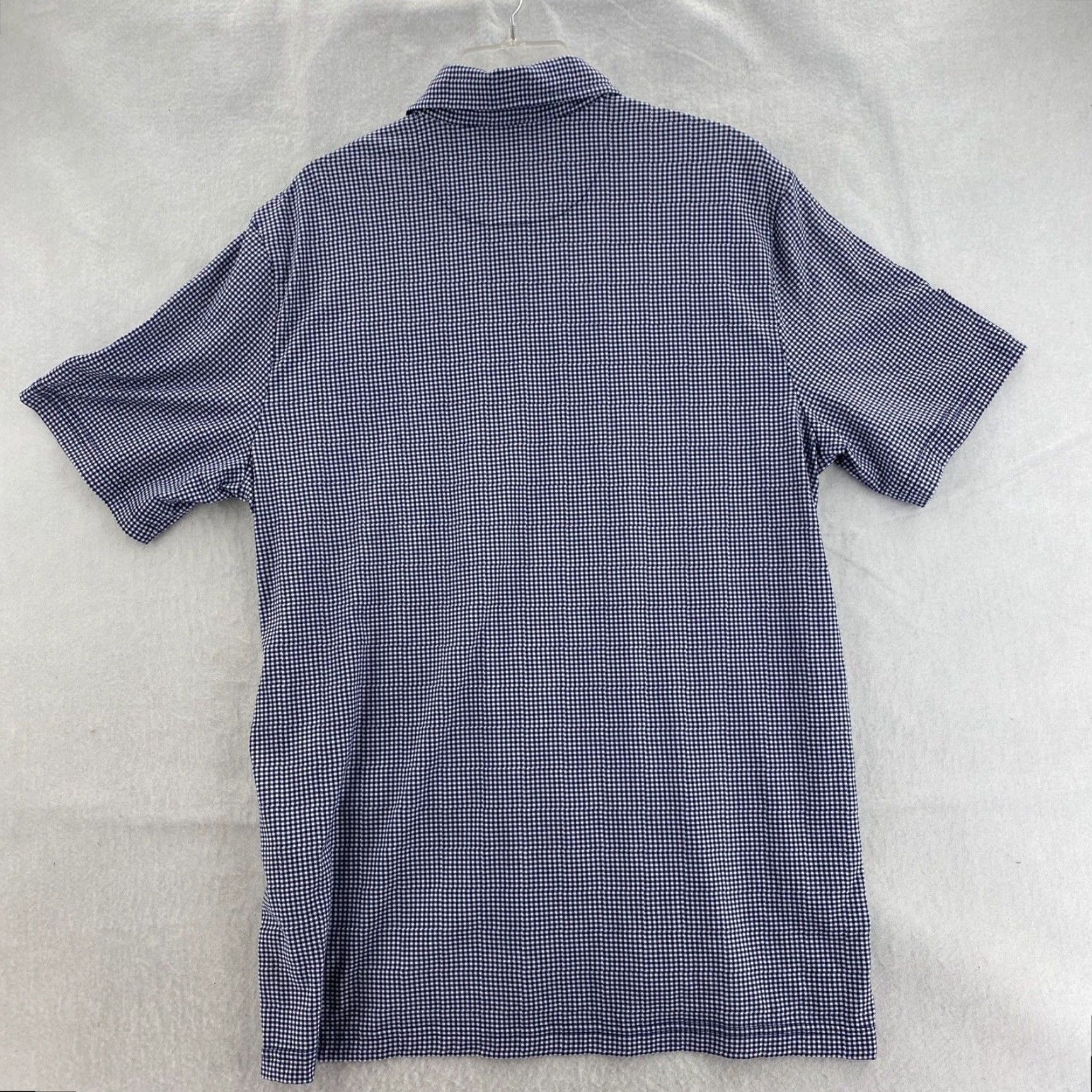 Ralph Lauren Ralph Lauren Polo Shirt Golf Blue L Checked Pima Cotton 3-Button Mens Size US L / EU 52-54 / 3 - 7 Thumbnail