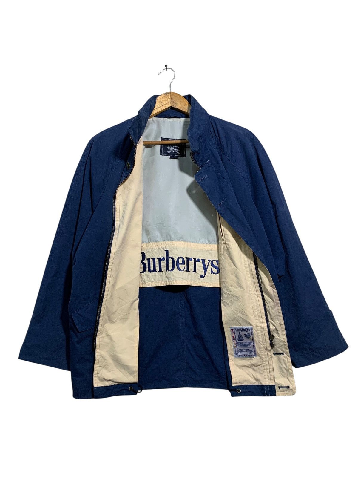 Burberry 🔥VTG BURBERRY JACKETS NAVY Size US S / EU 44-46 / 1 - 6 Thumbnail