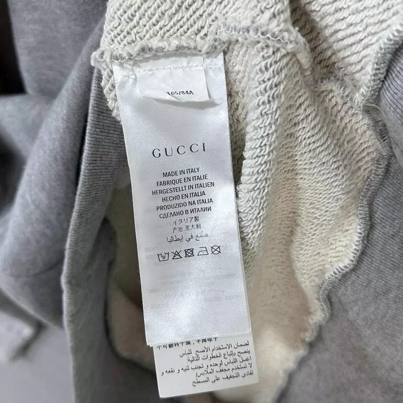 Gucci Gucci Gray arm logo sweatshirt 2506-Nextarrow Size US S / EU 44-46 / 1 - 6 Thumbnail