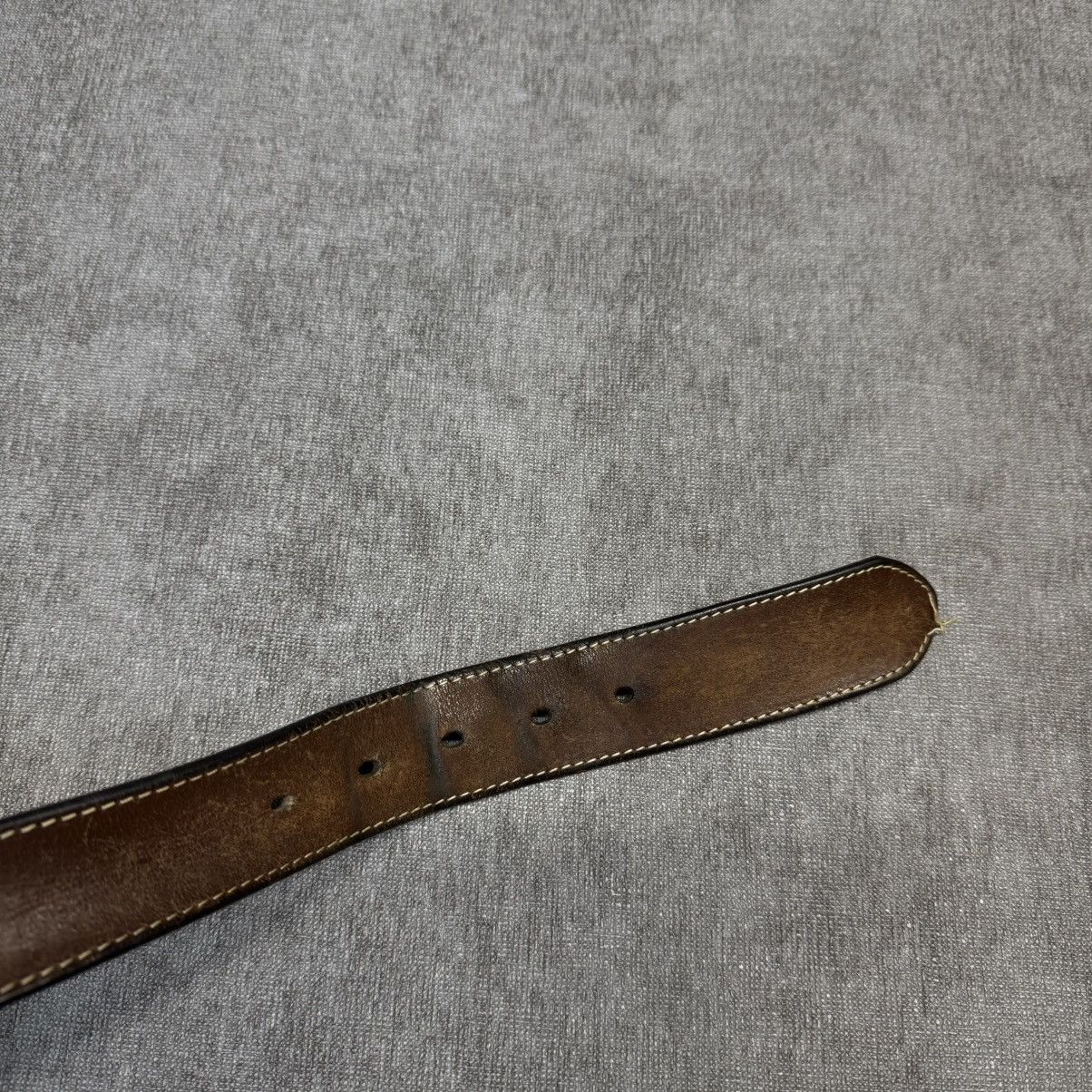 Carhartt × Leather × Vintage Carhartt leather belt vintage Size 36 - 8 Thumbnail