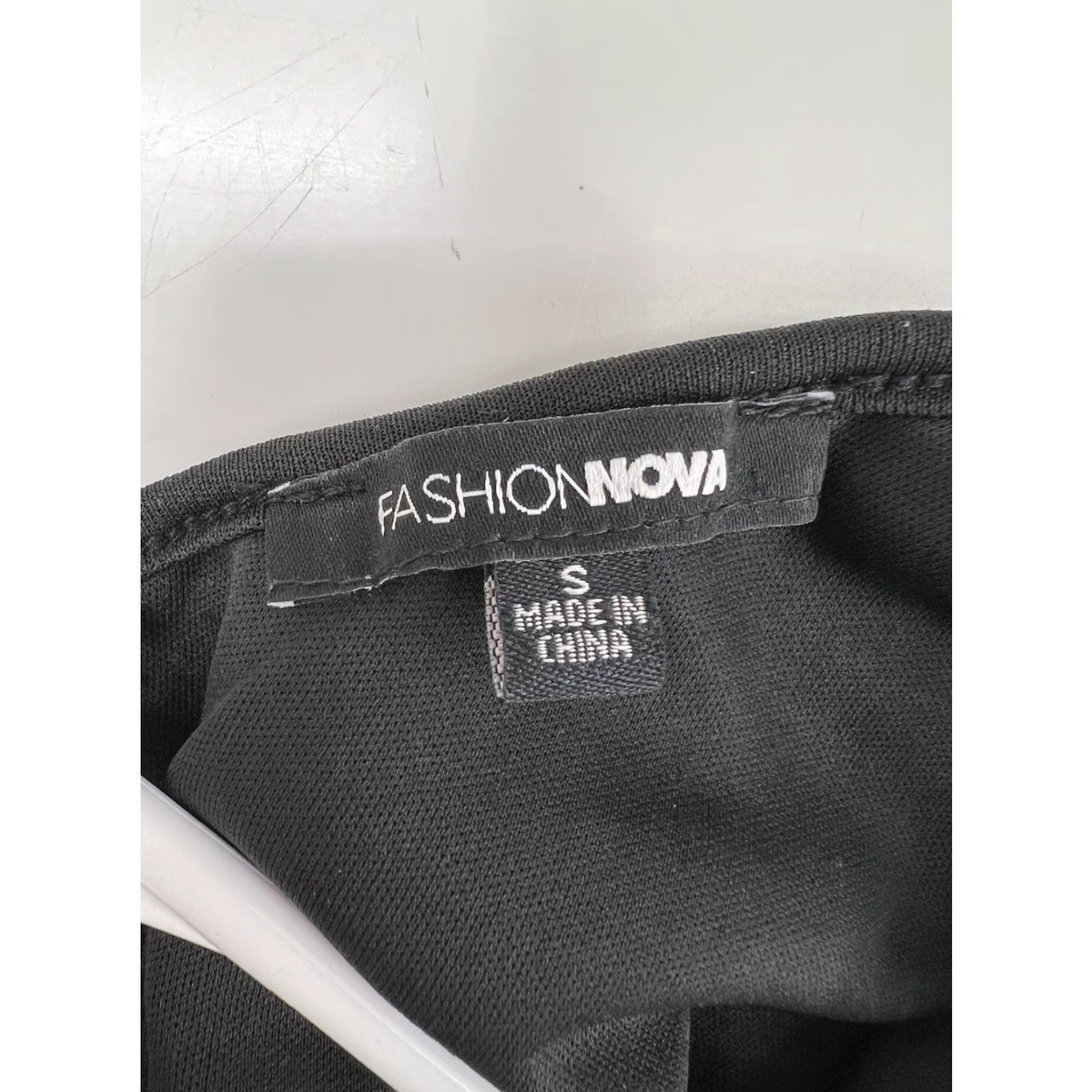 Fashion Nova Womens Fashion Nova Black Sequin Long Sleeve Low Back Dress Size Small Size S / US 4 / IT 40 - 5 Thumbnail