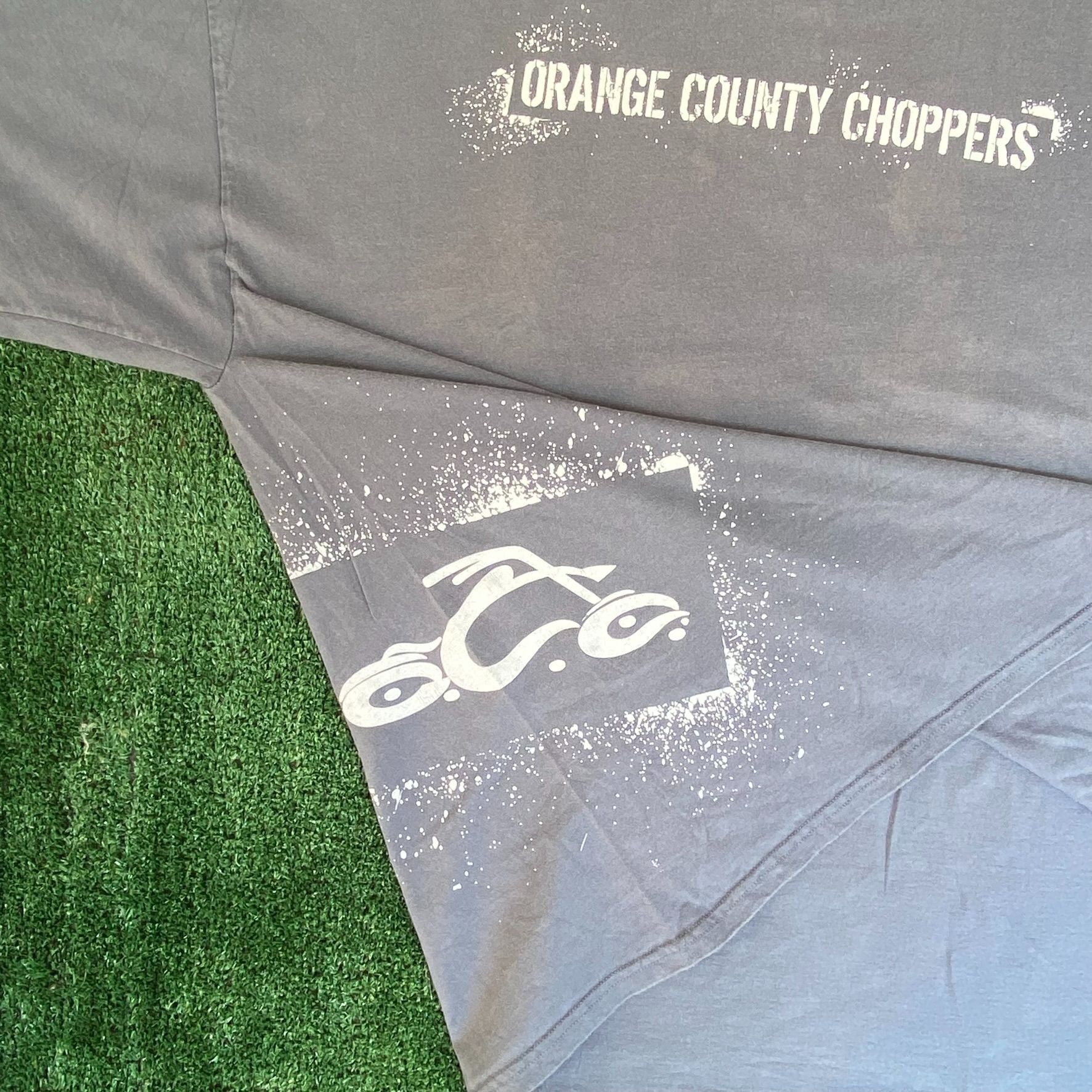 Vintage × West Coast Choppers Vintage Y2K Orange County Choppers Shirt Biker Punk Logo Tee Size US XXL / EU 58 / 5 - 4 Thumbnail