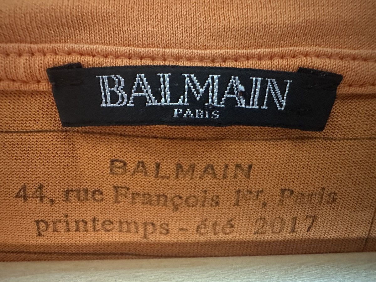 Balmain Balmain T-shirt / XL Size US XL / EU 56 / 4 - 2 Thumbnail