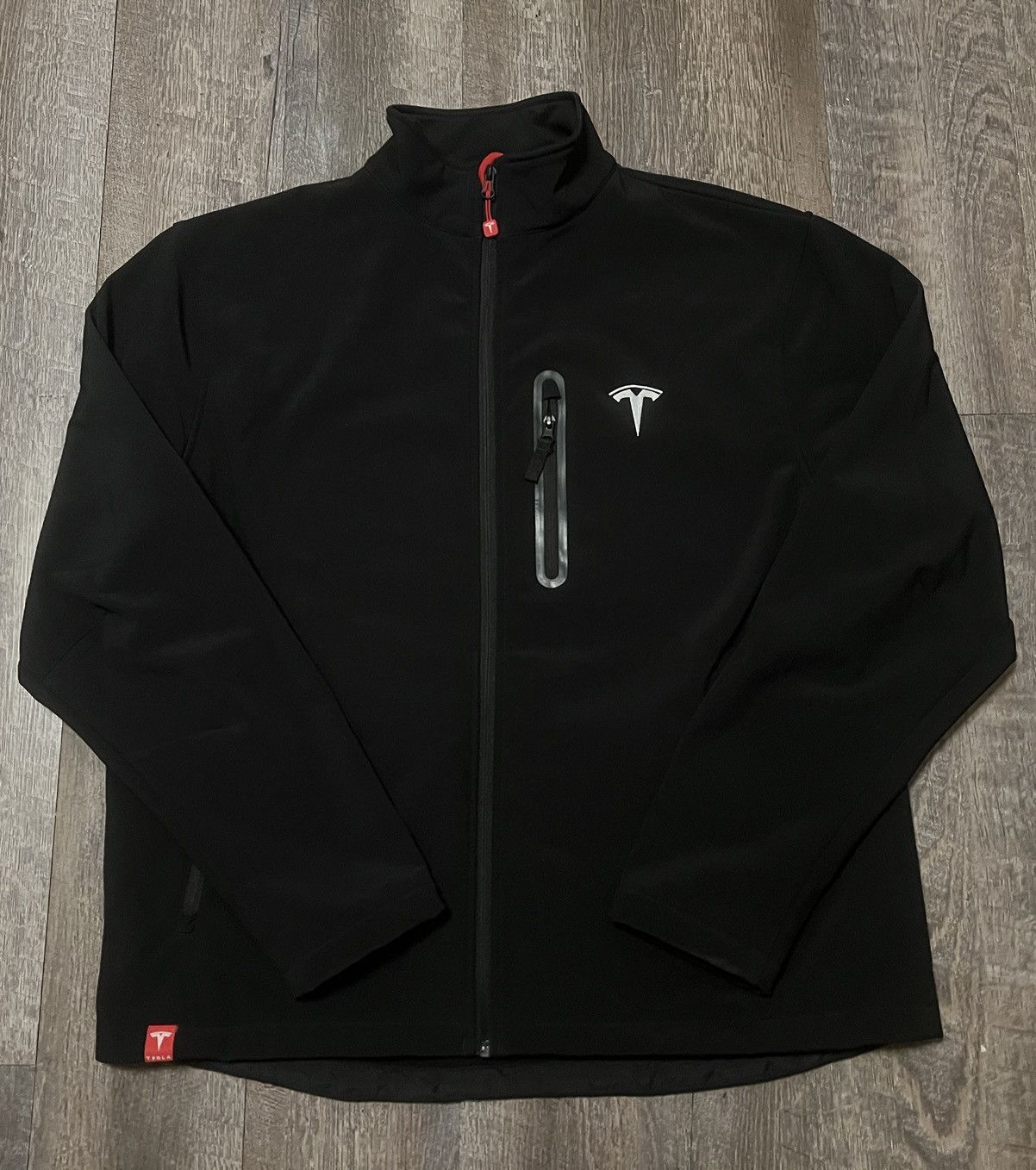 Other Tesla Employee Soft Shell Elastane Jacket size Large NWOT Size US L / EU 52-54 / 3 - 2 Thumbnail