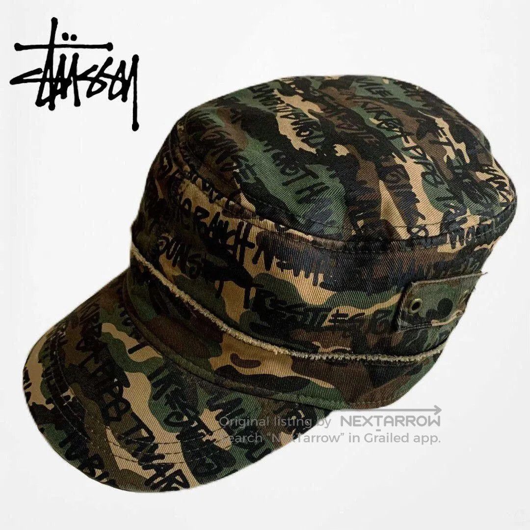 Stussy Stussy Vintage Camouflage Fashion Cap. Size ONE SIZE - 1 Thumbnail