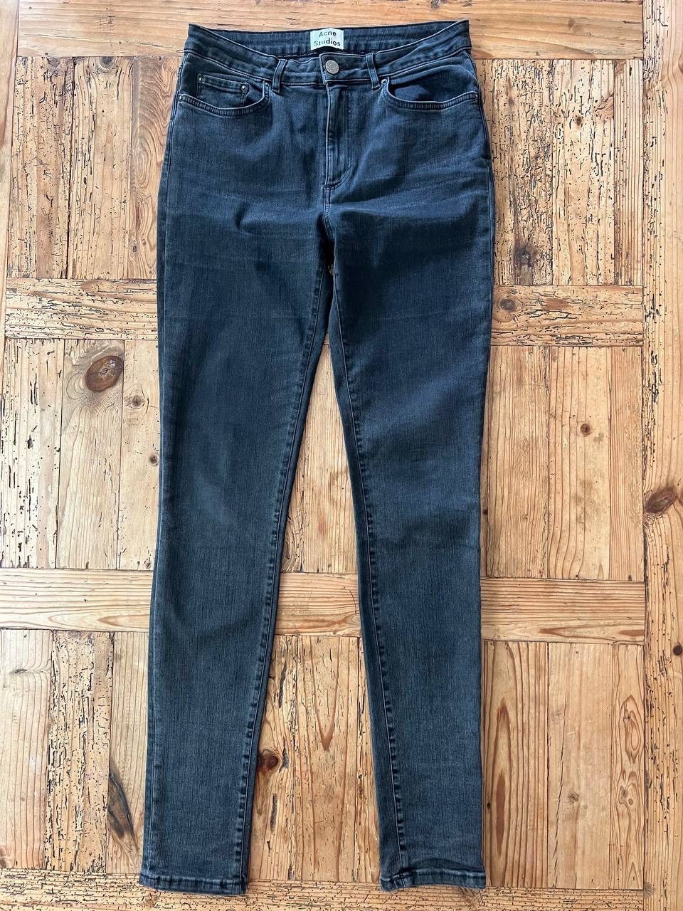 Acne Studios Acne Studios Pin Used Black denim 32/34 Size US 32 / EU 48 - 1 Thumbnail